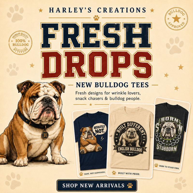 ⚡FRESH DROPS /  New Bulldog Tees