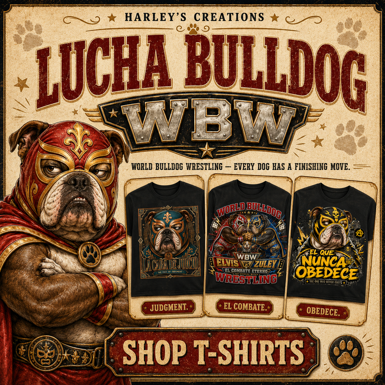 LUCHA BULLDOG / "WBW" World Bulldog Wrestling