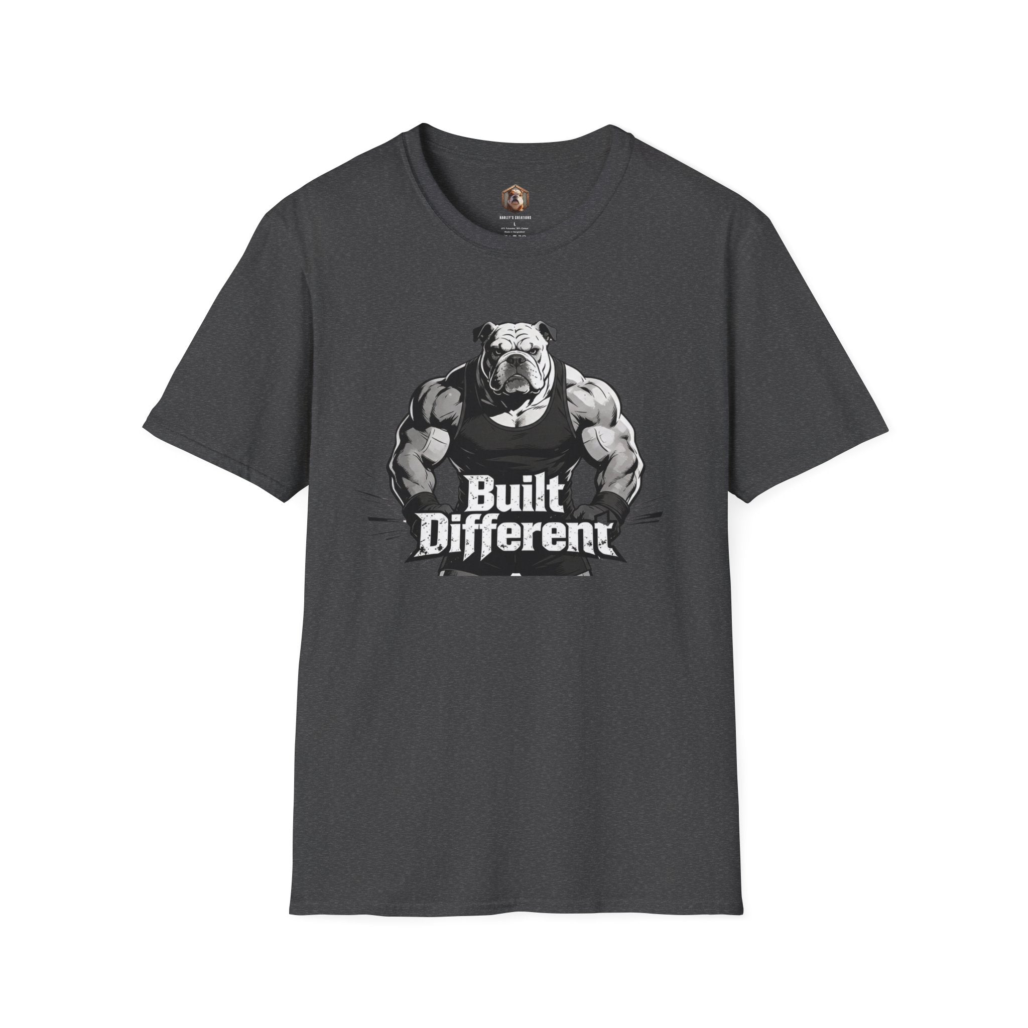 Built Different Bulldog T-Shirt