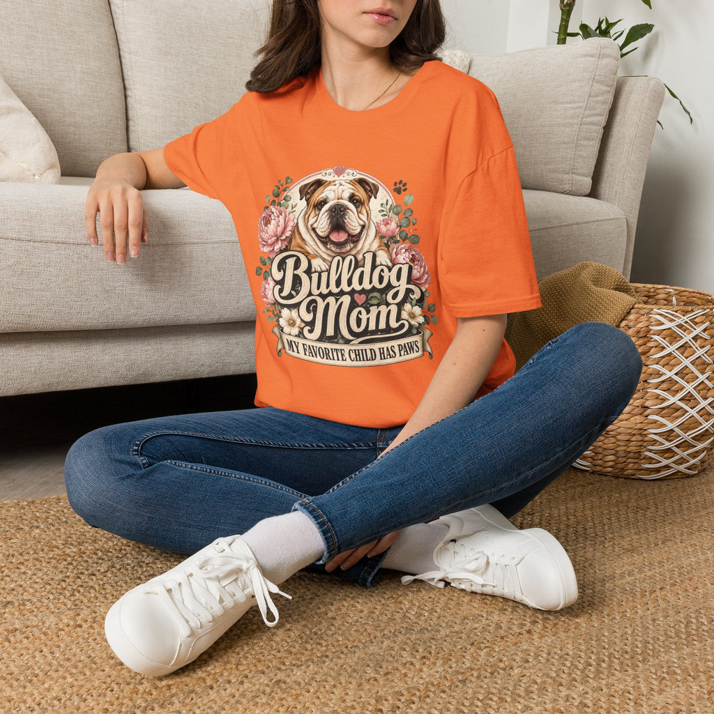 Bulldog Mom T-Shirt