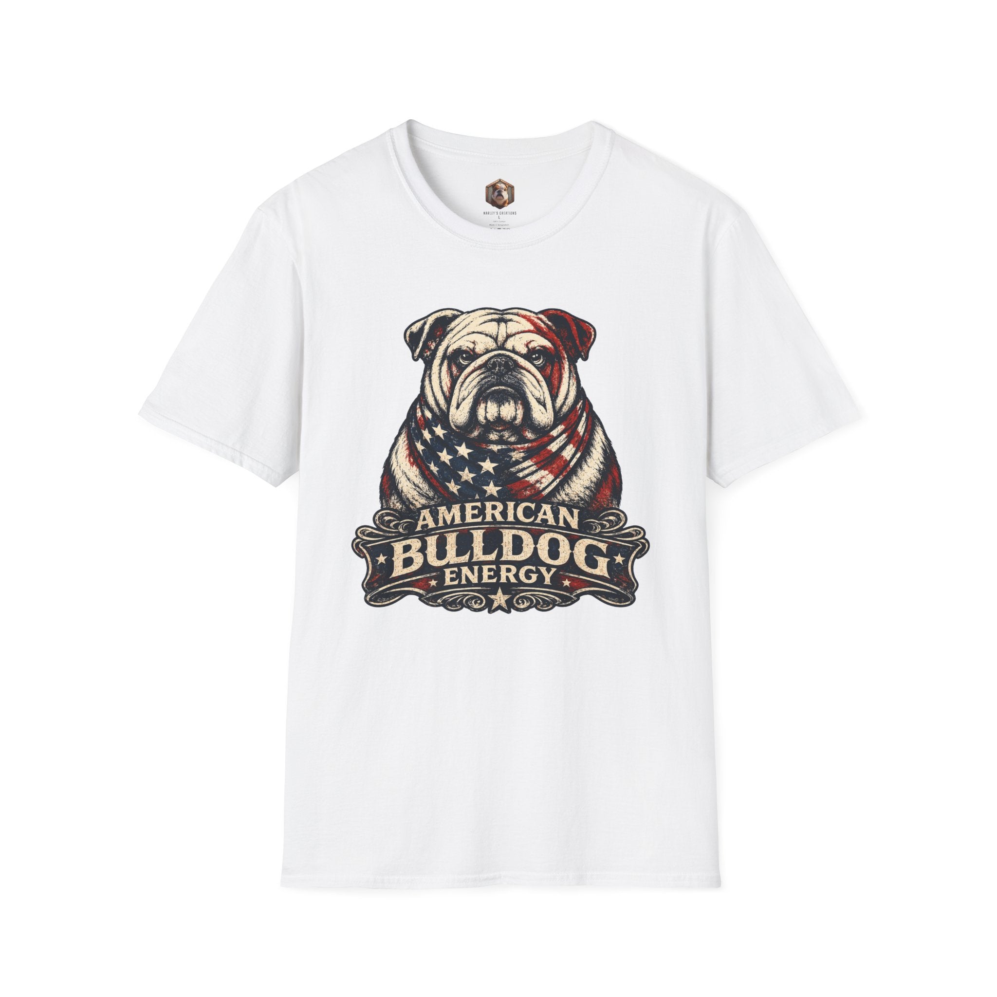 Patriotic Bulldog T-Shirt