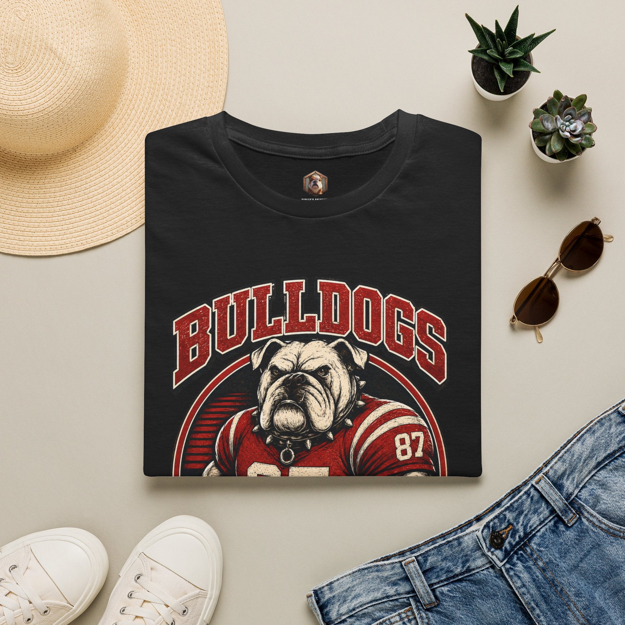 Bulldogs Football T-Shirt