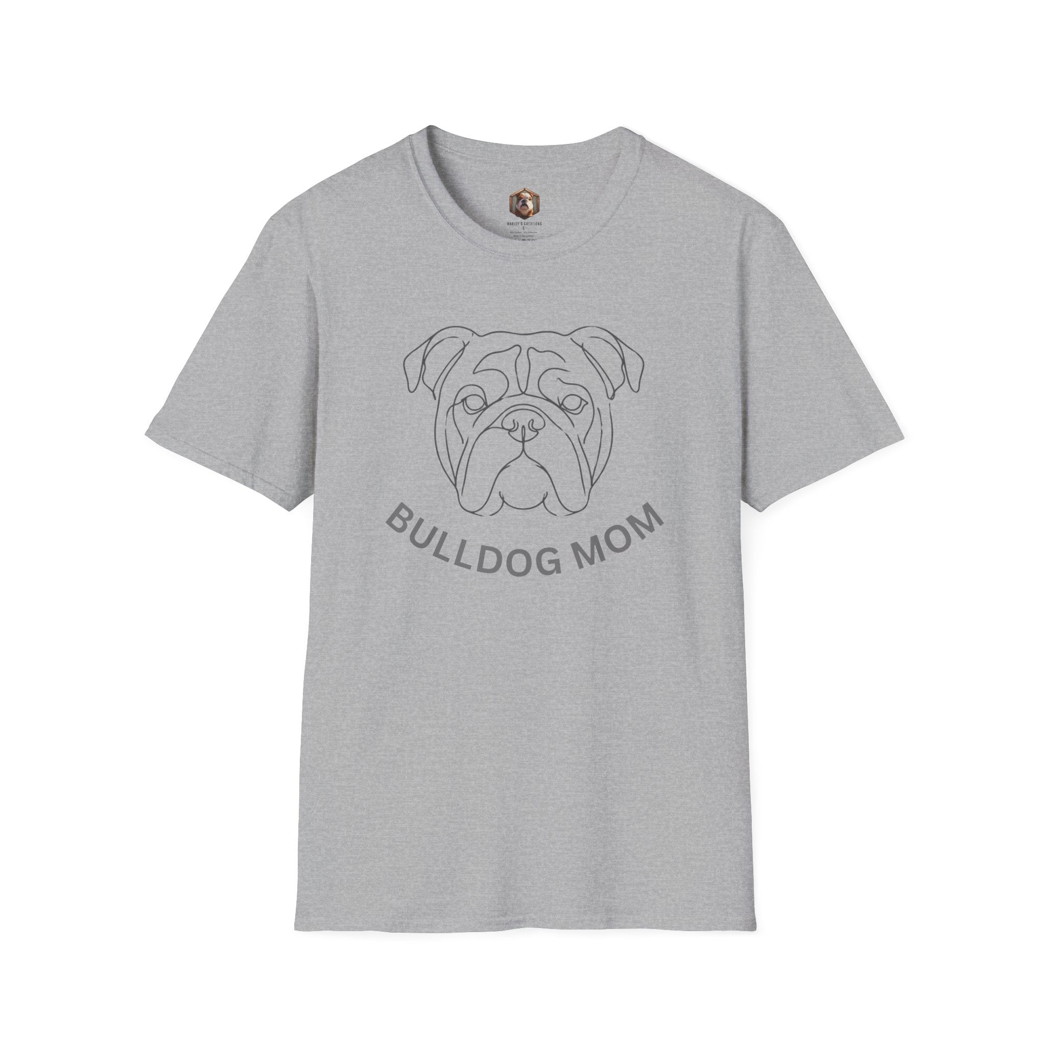 Bulldog Mom T-Shirt
