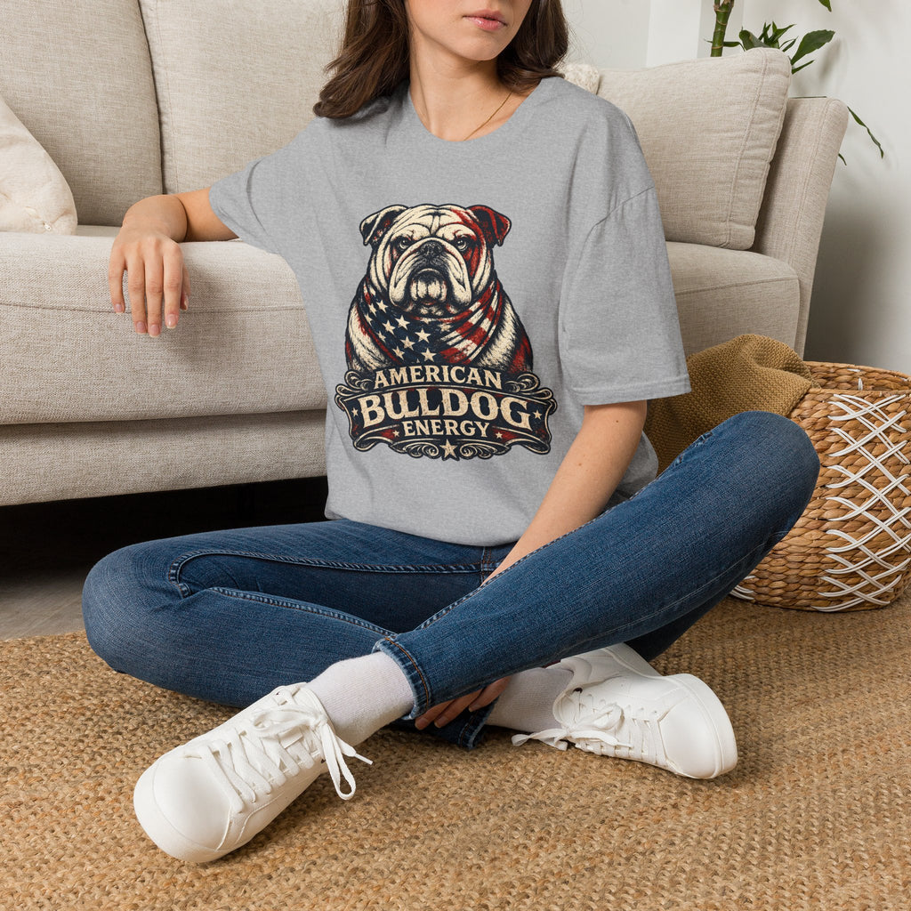 Patriotic Bulldog T-Shirt