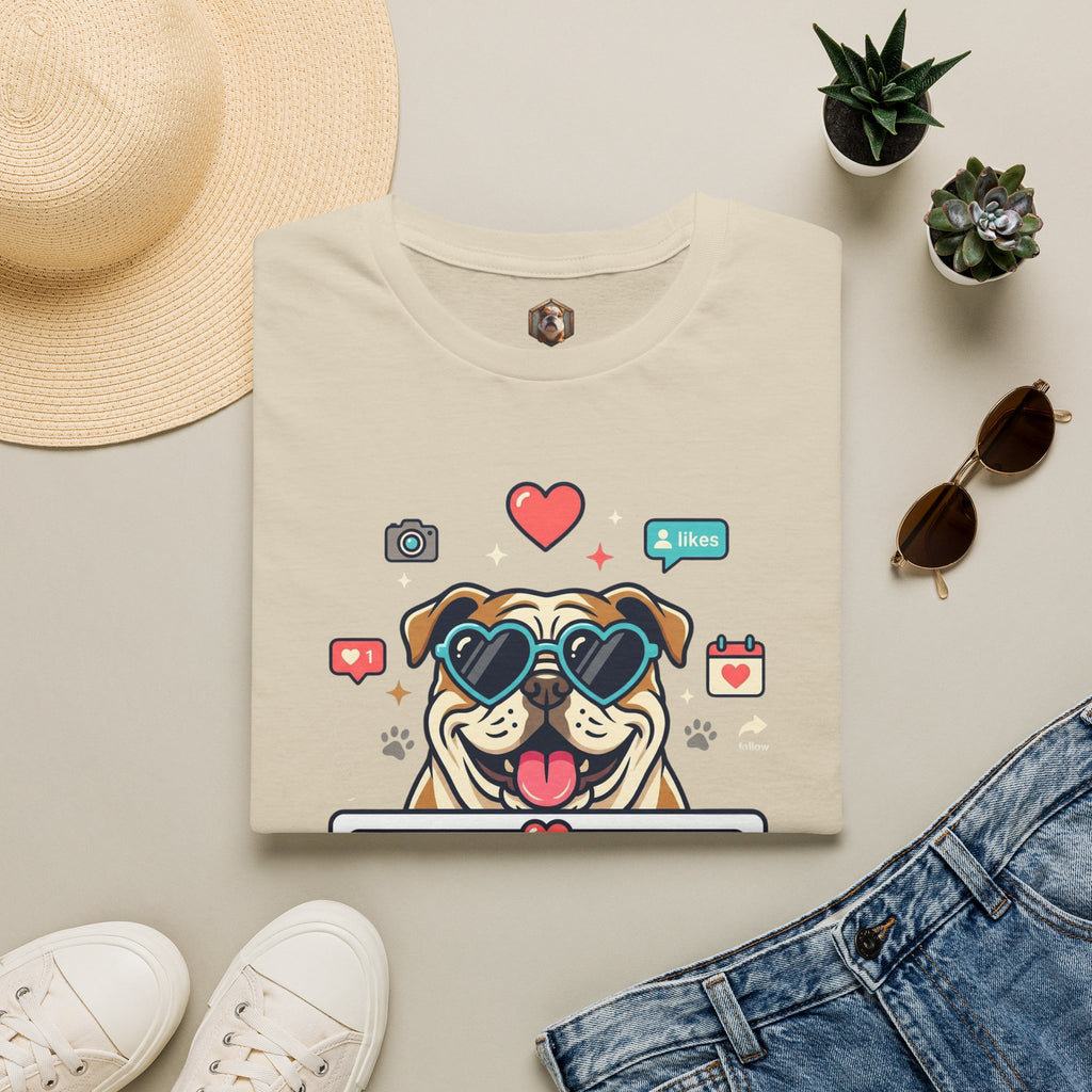 Slide to Accept Bulldog Kisses T-shirt