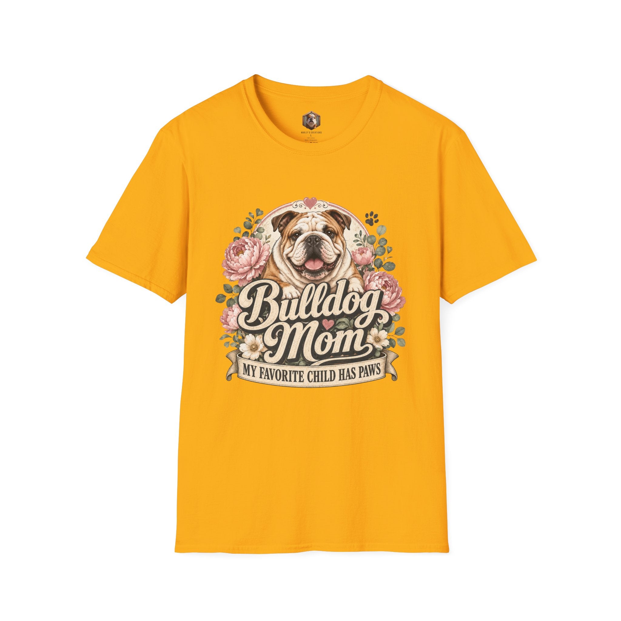 Bulldog Mom T-Shirt