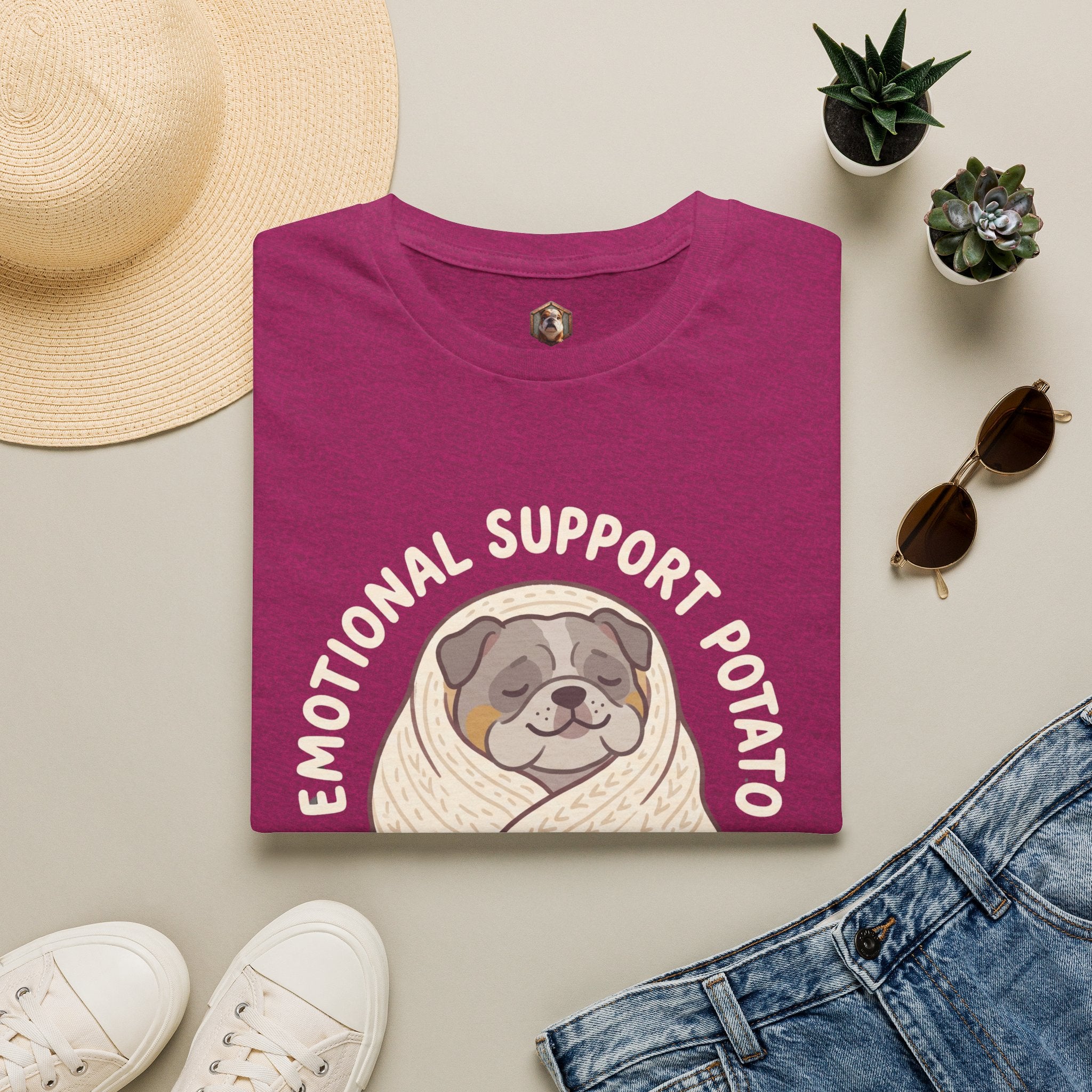 Emotional Support Potato T-Shirt