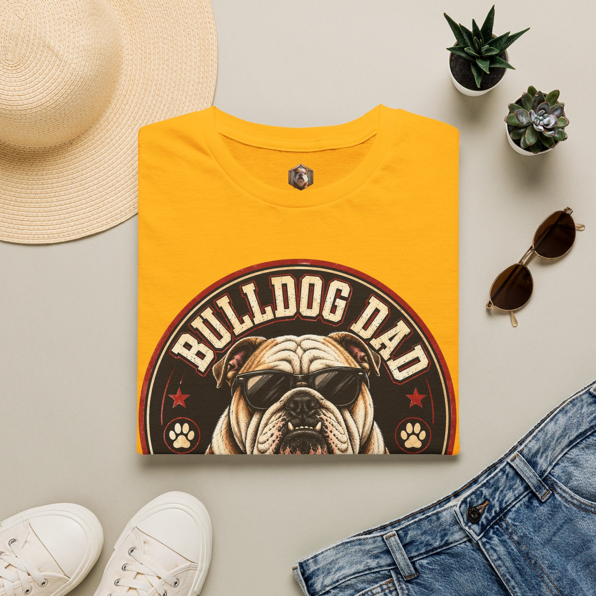 bulldog dad T-Shirt