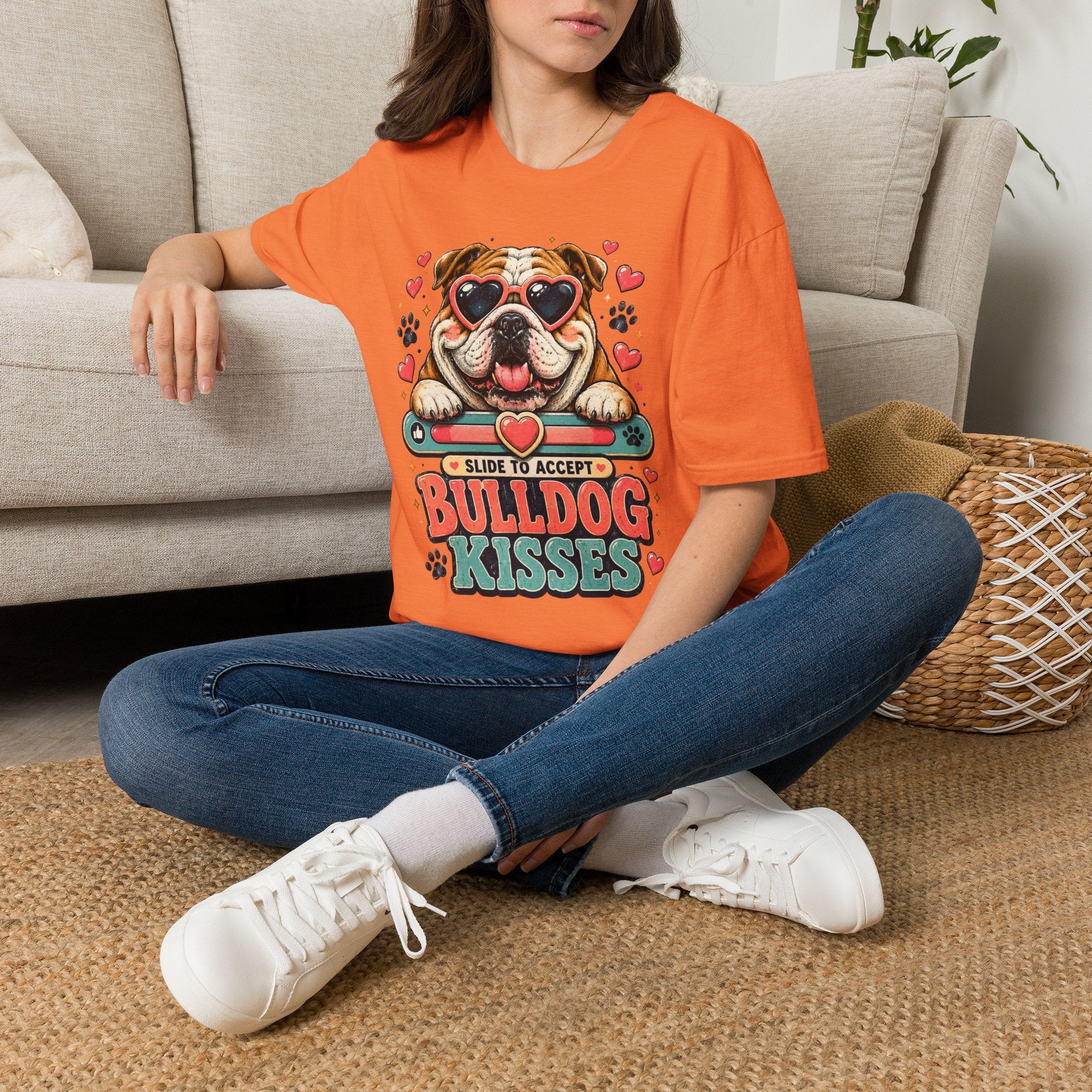Bulldog Kisses T-shirt