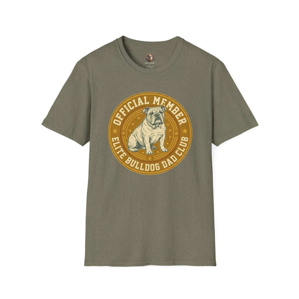 Bulldog Dad Club T-Shirt
