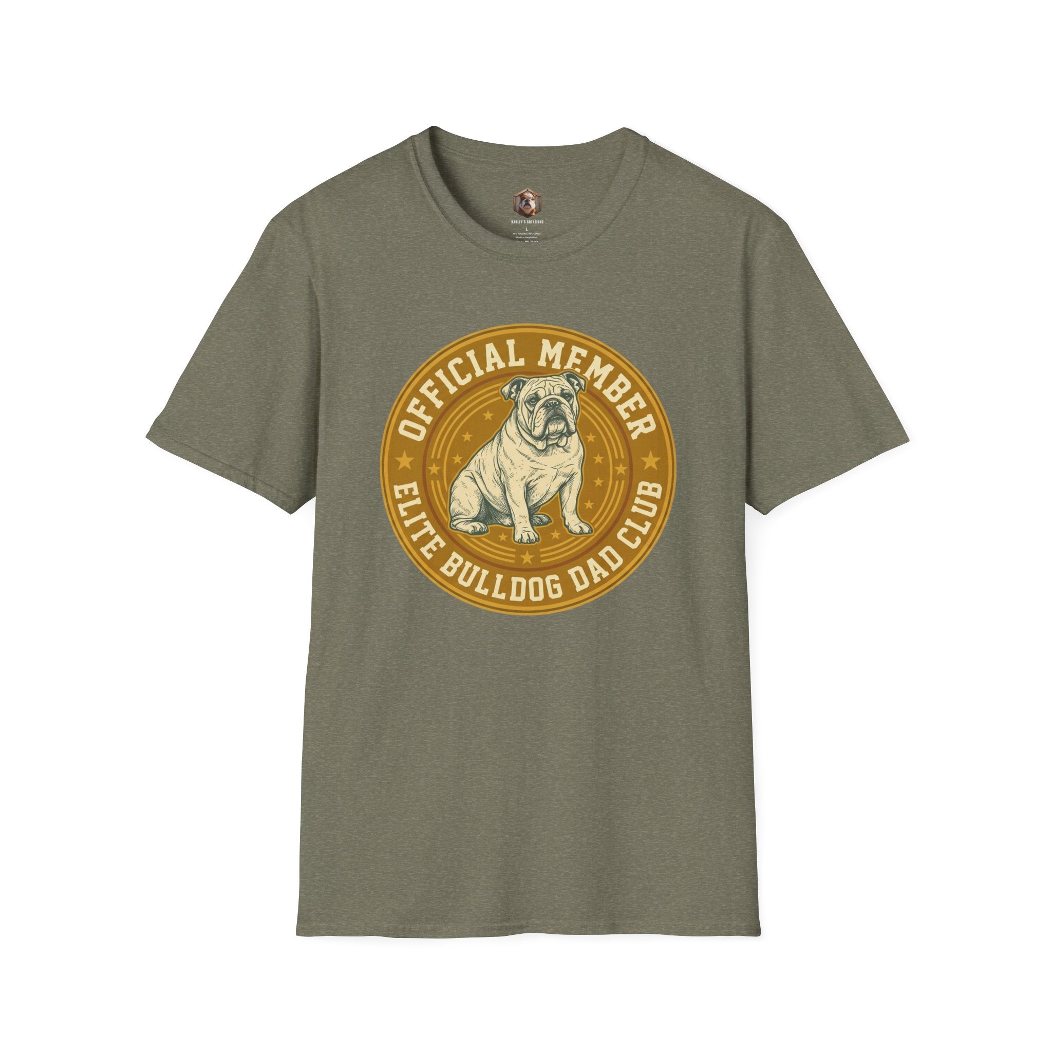 Bulldog Dad Club T-Shirt