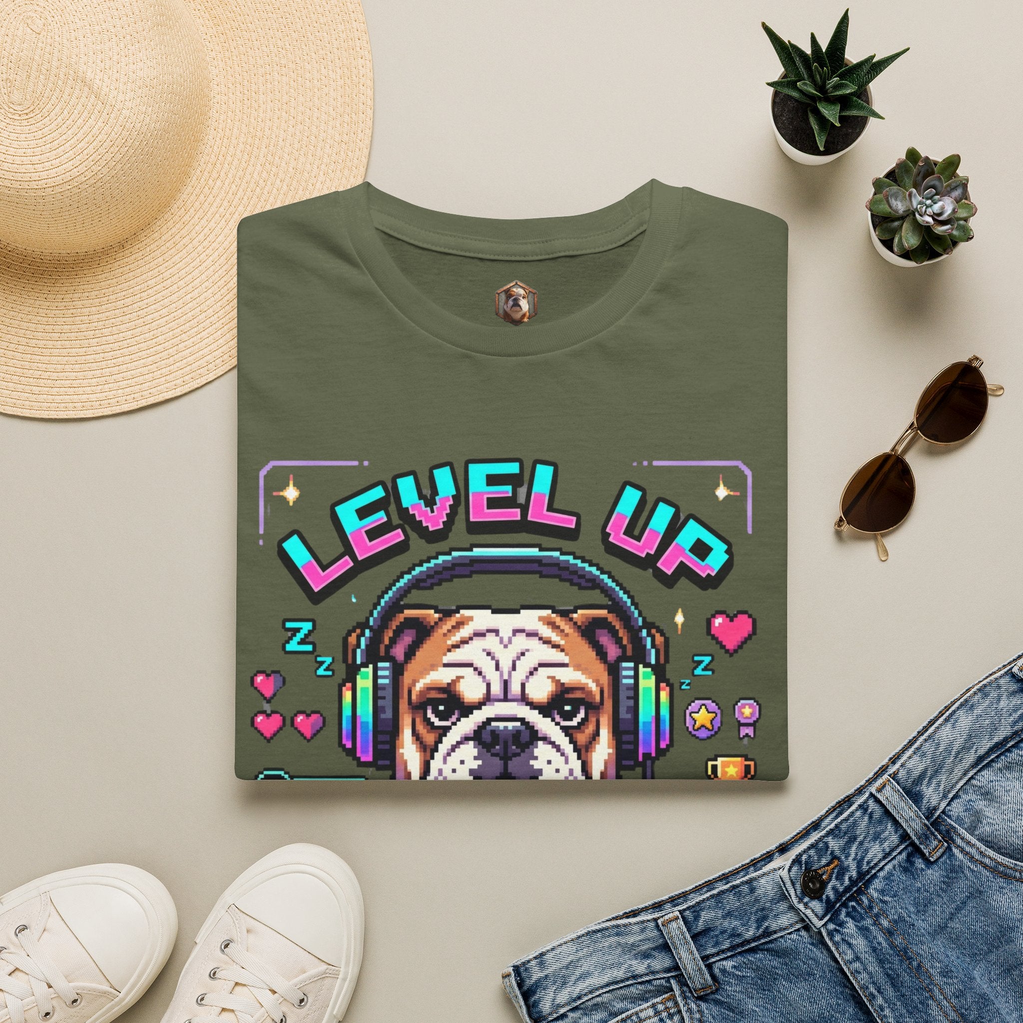 Bulldog Gamer T-Shirt