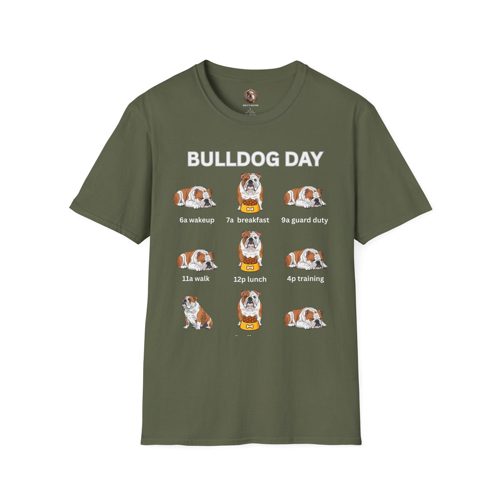 Bulldog Day Schedule T-Shirt