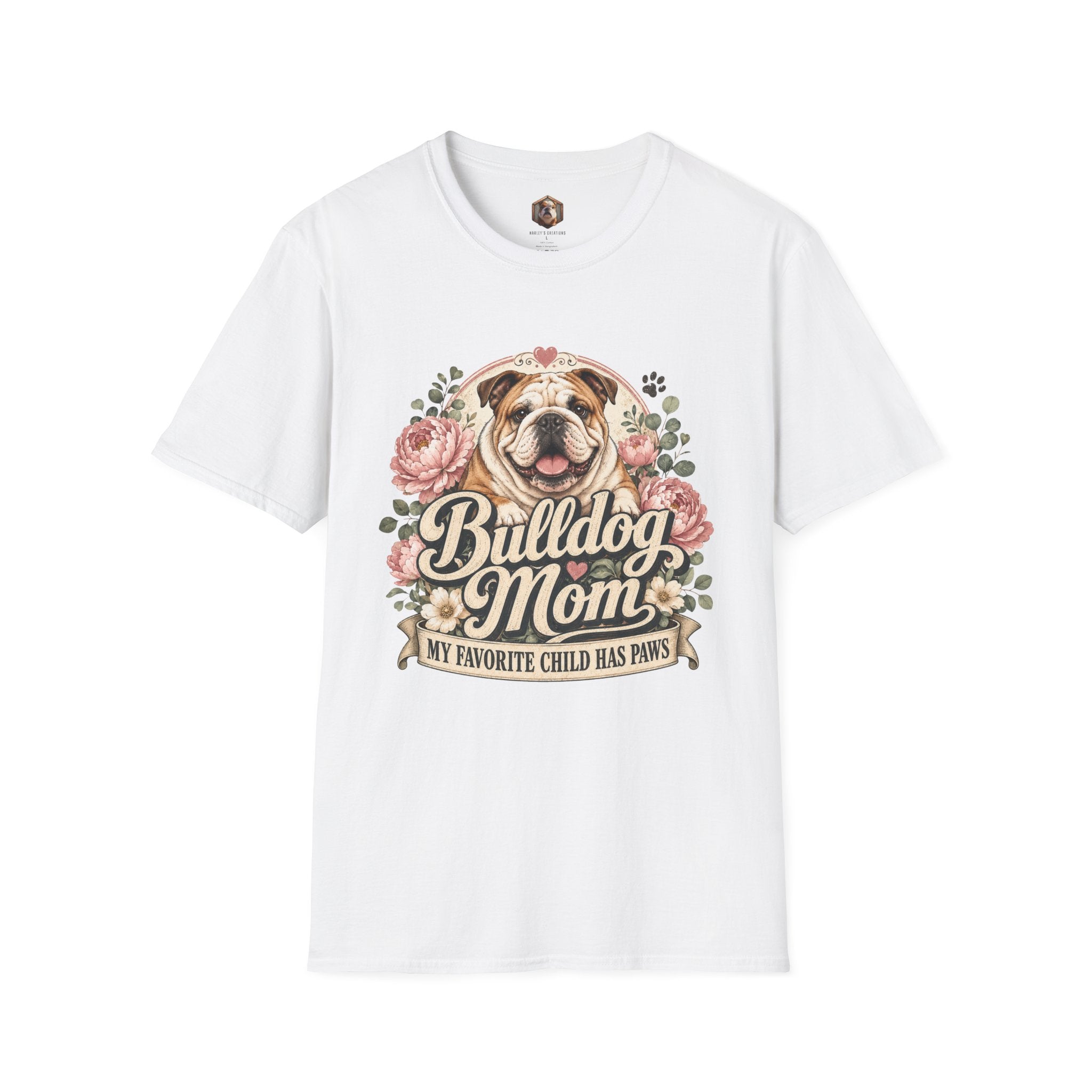 Bulldog Mom T-Shirt