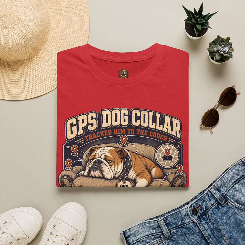 GPS Dog Collar T-Shirt