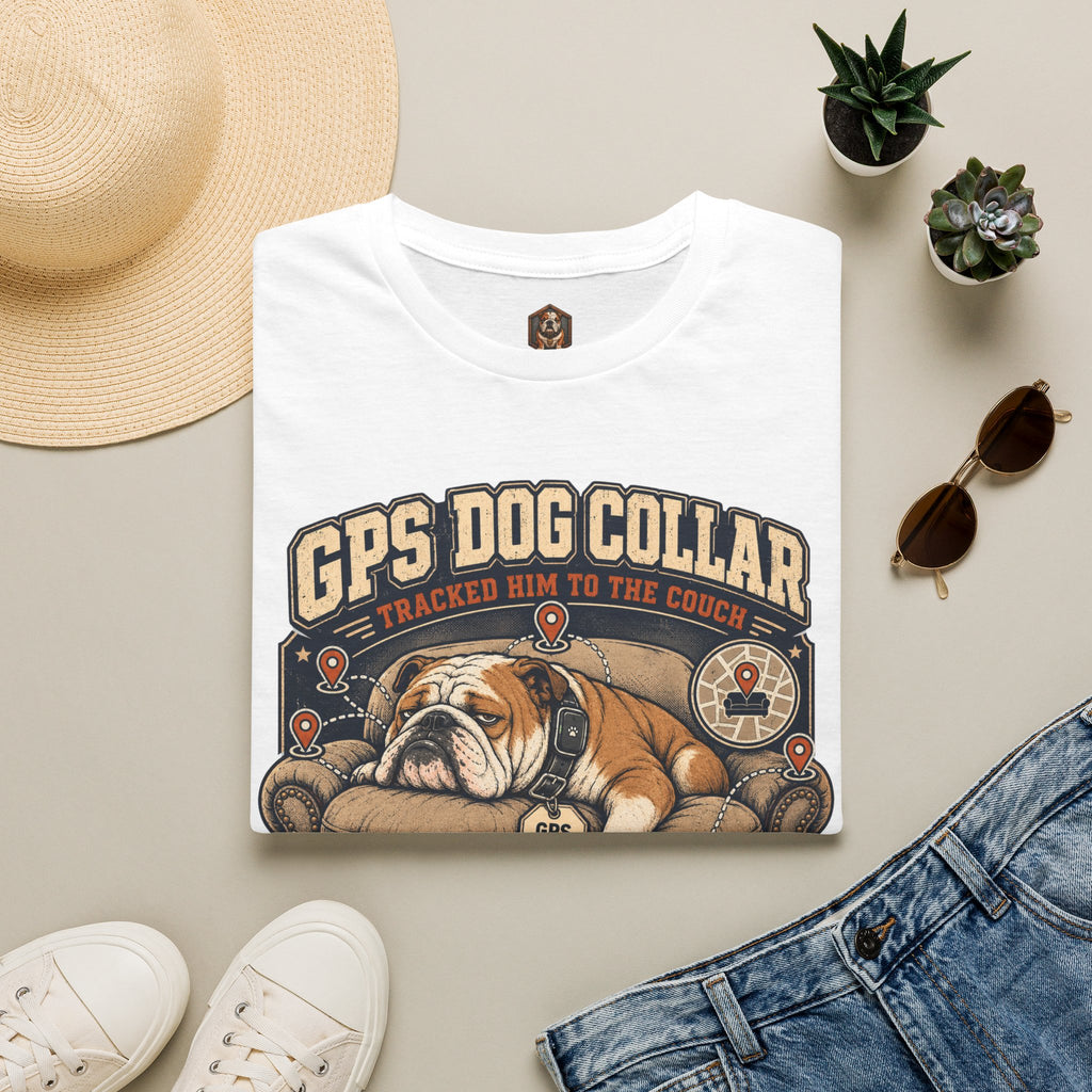 GPS Dog Collar T-Shirt