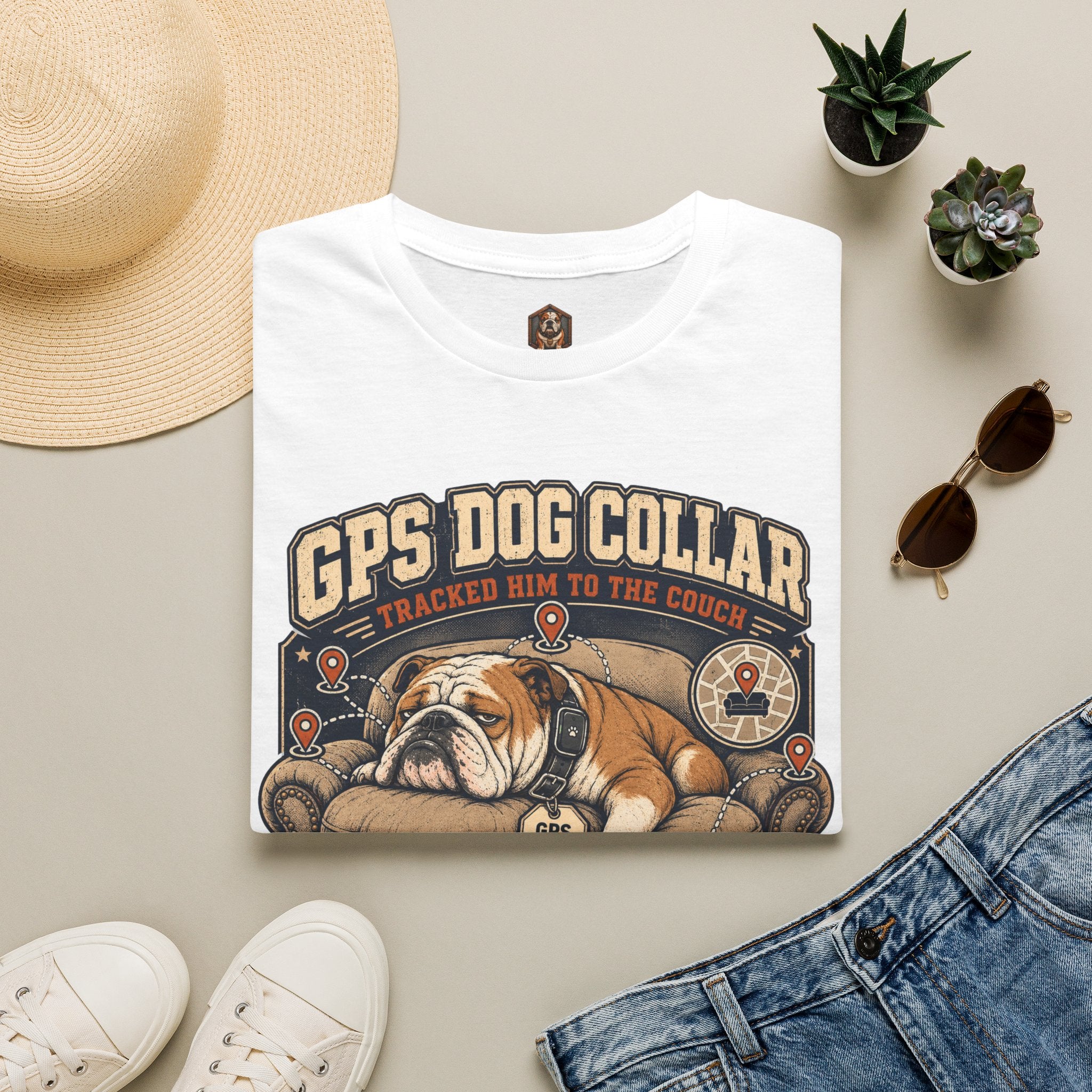 GPS Dog Collar T-Shirt