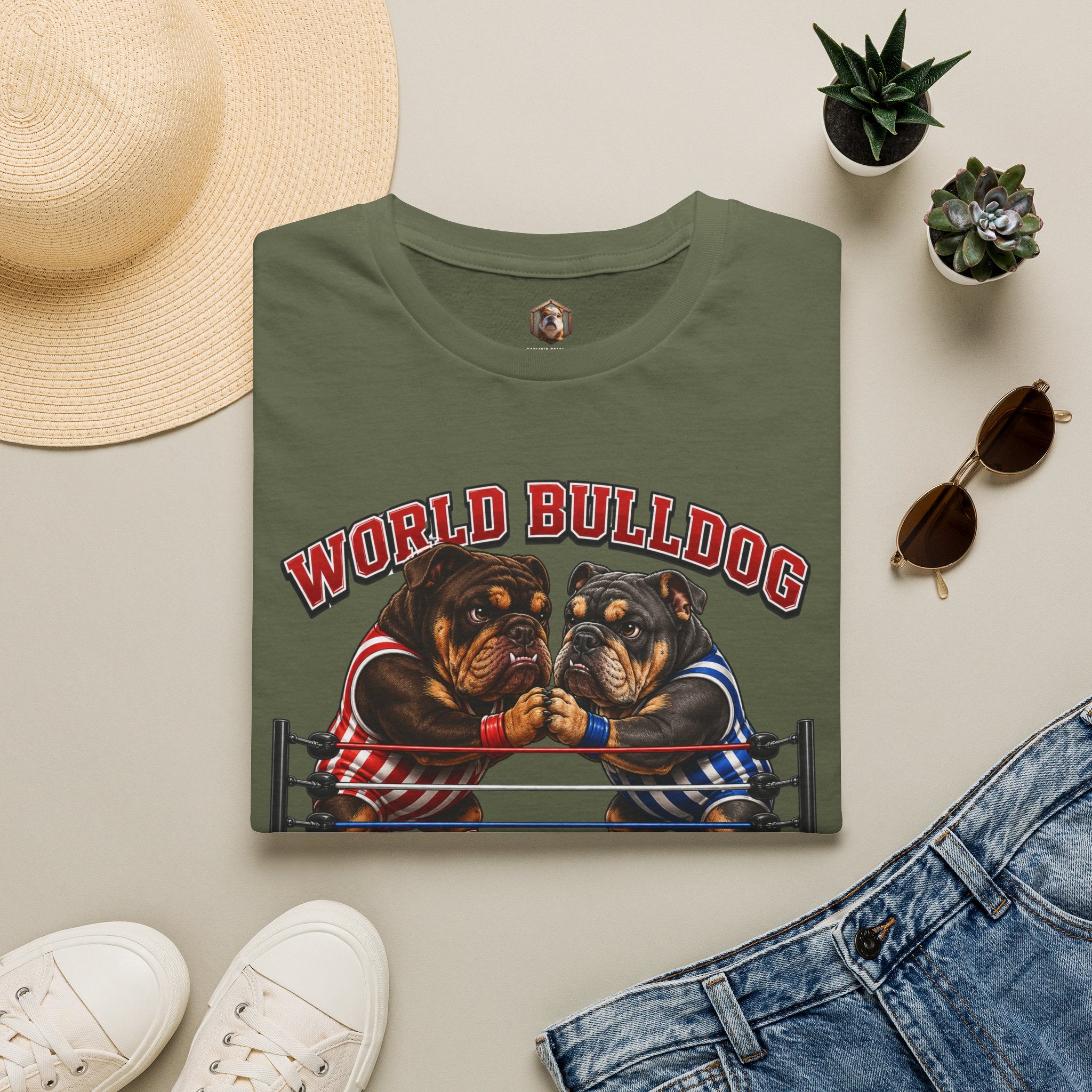 World Bulldog Wrestling T-Shirt