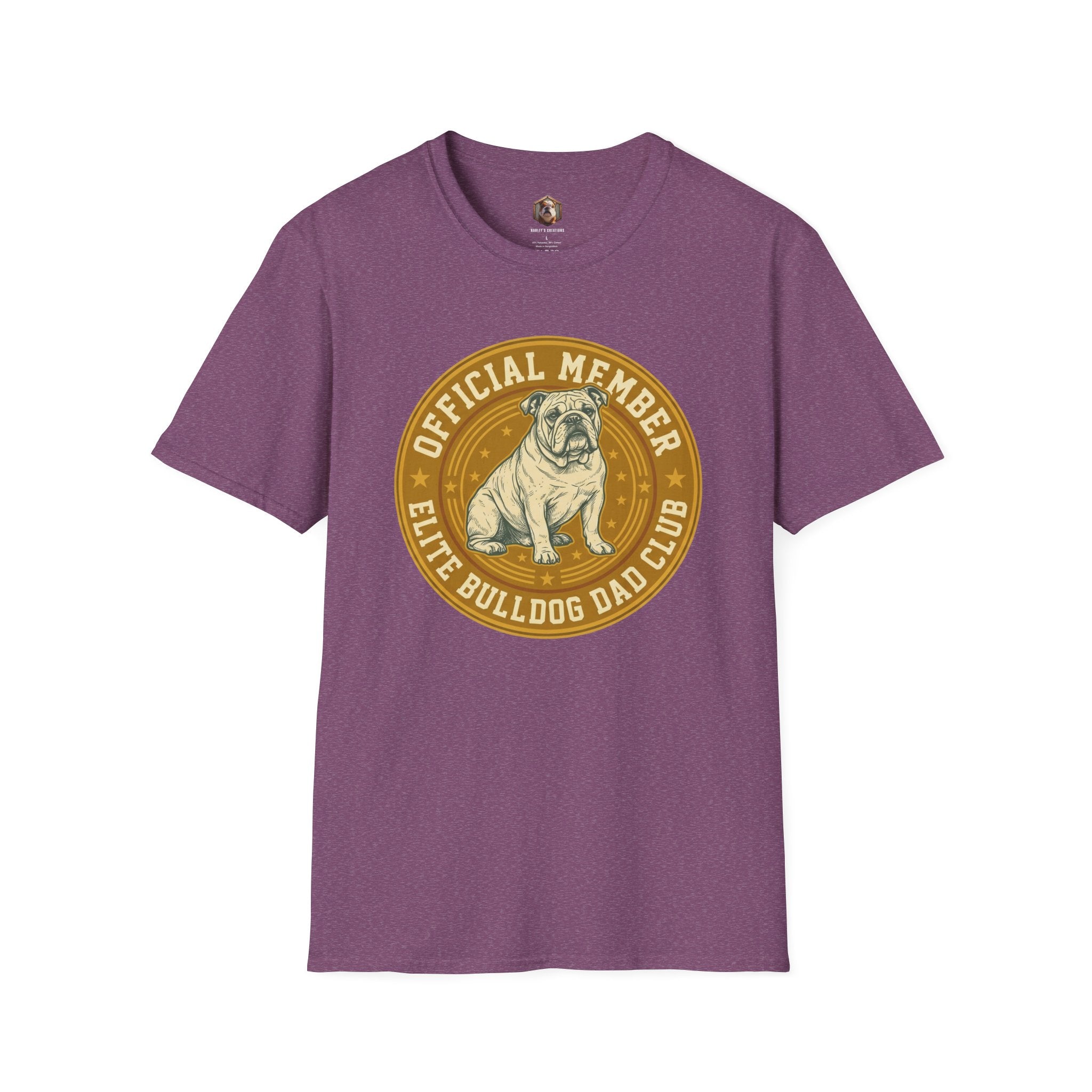 Bulldog Dad Club T-Shirt