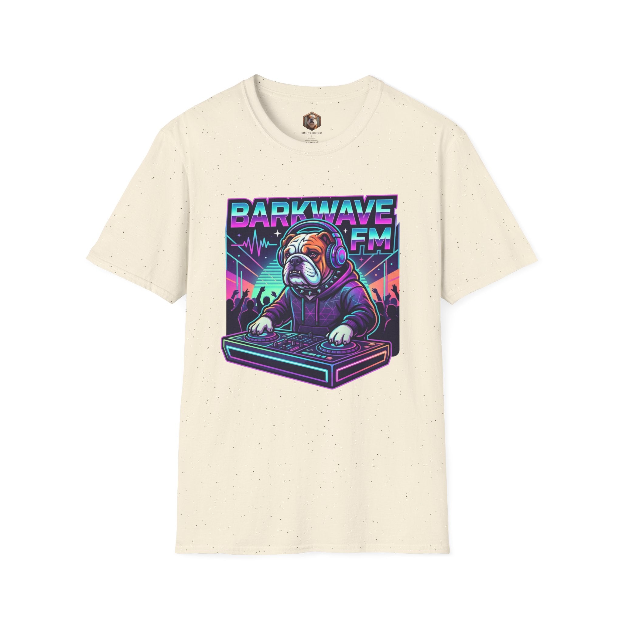 Barkwave FM Bulldog T-Shirt