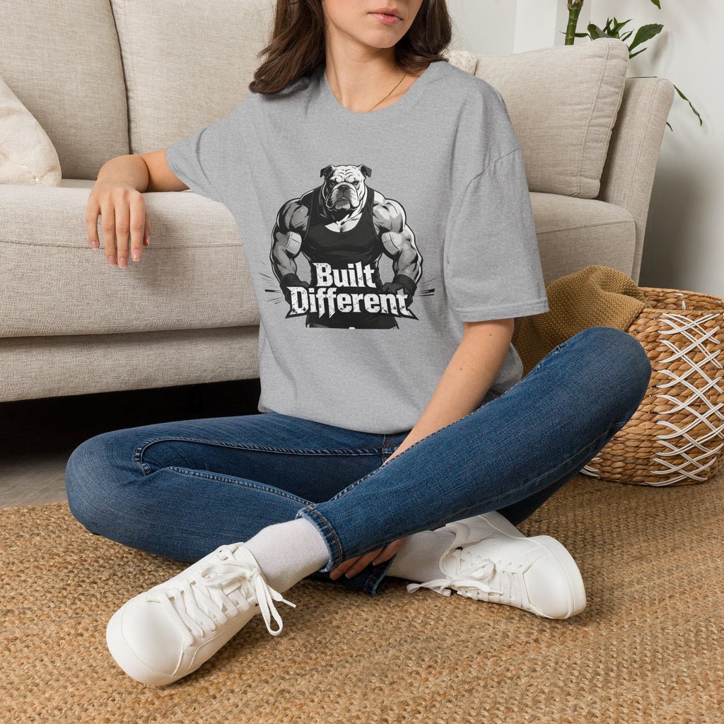 Built Different Bulldog T-Shirt
