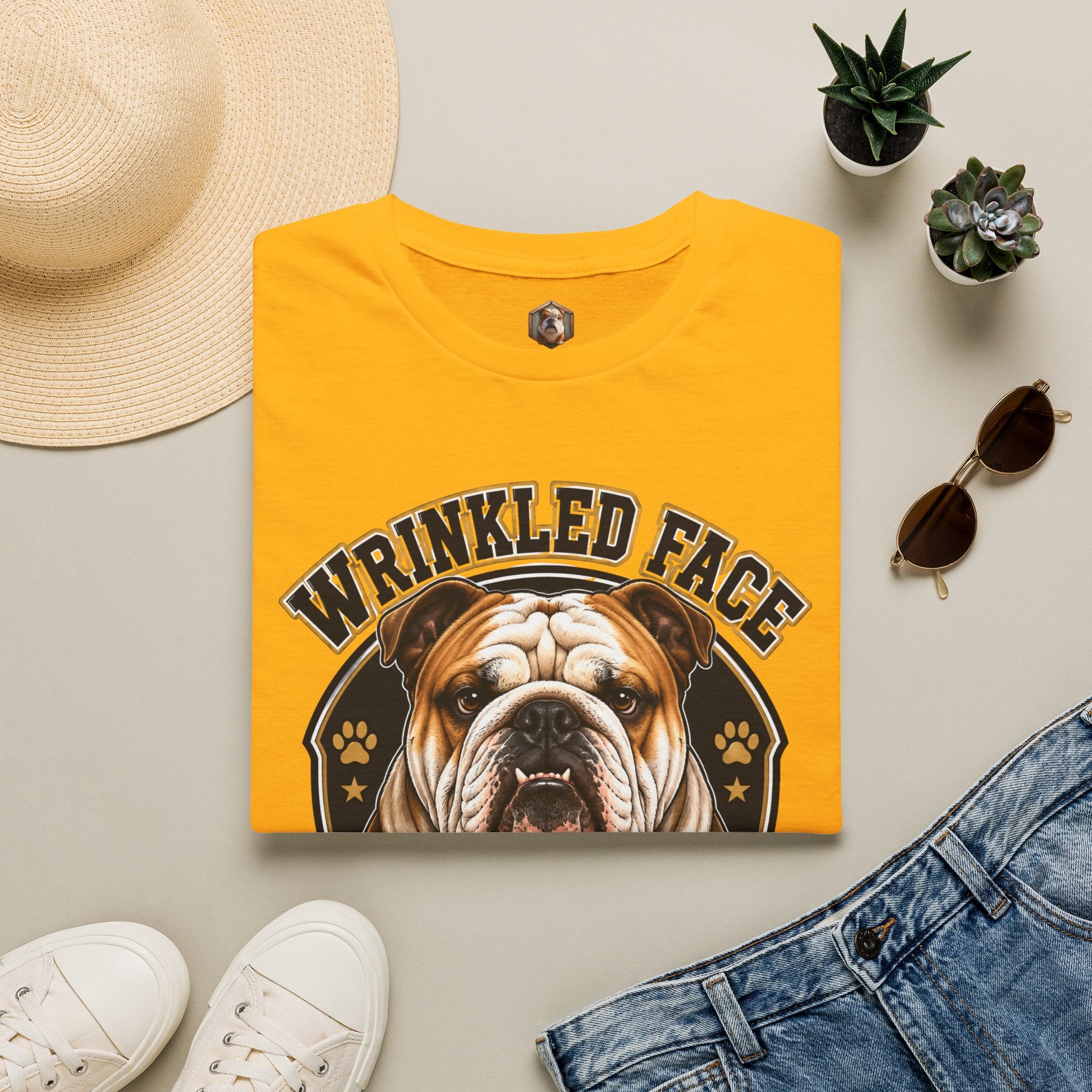 wrinkled face T-Shirt