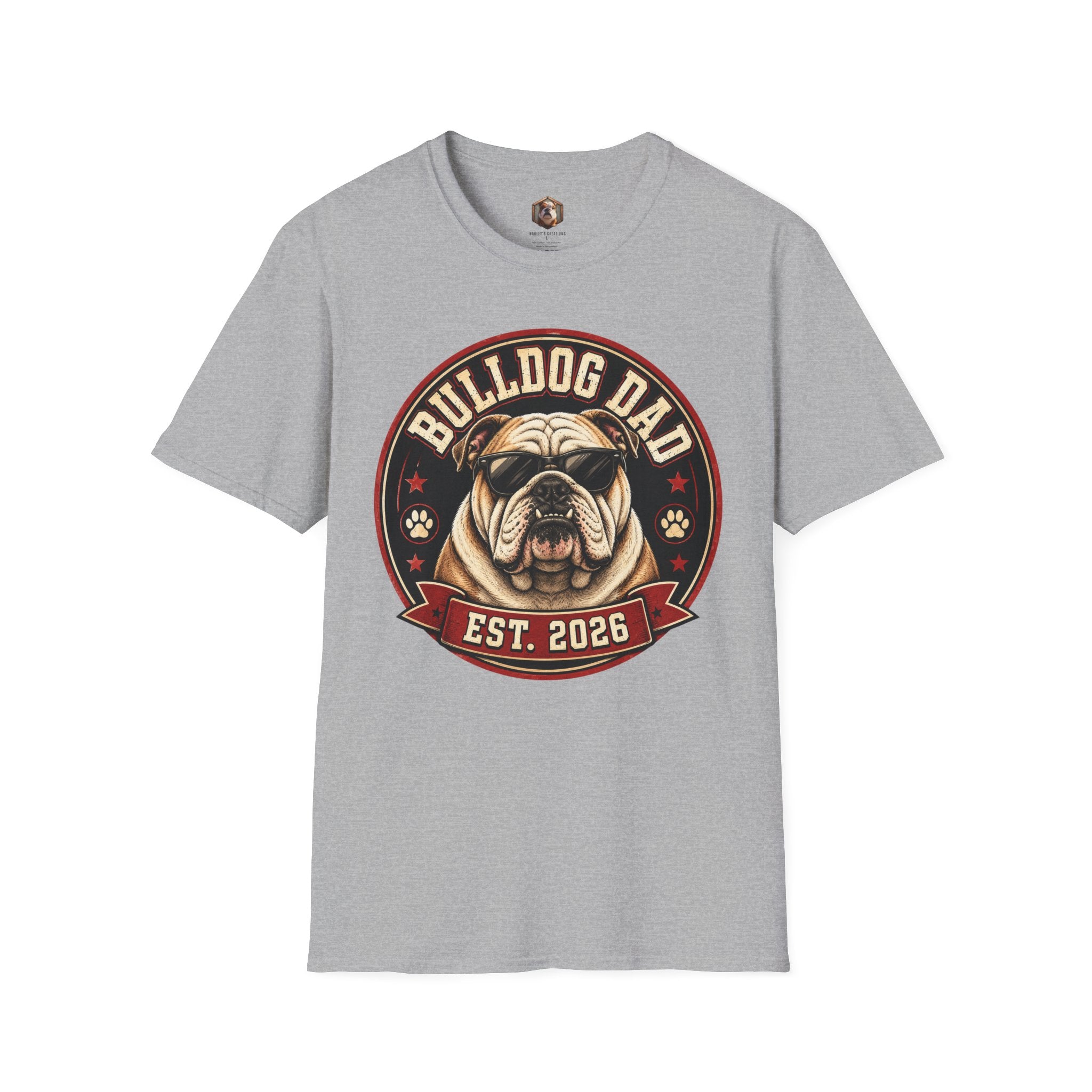 bulldog dad T-Shirt