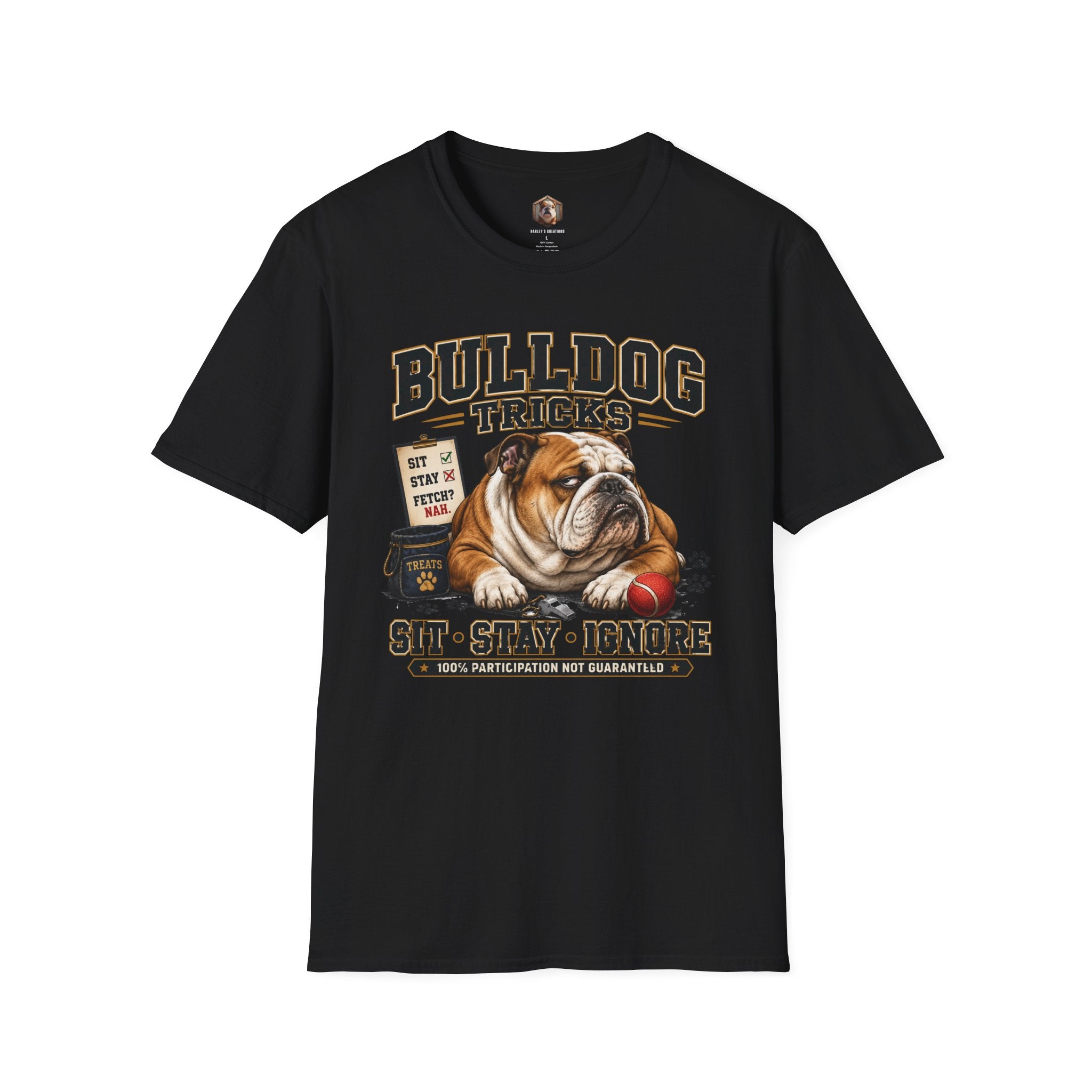 Bulldog Tricks T-Shirt