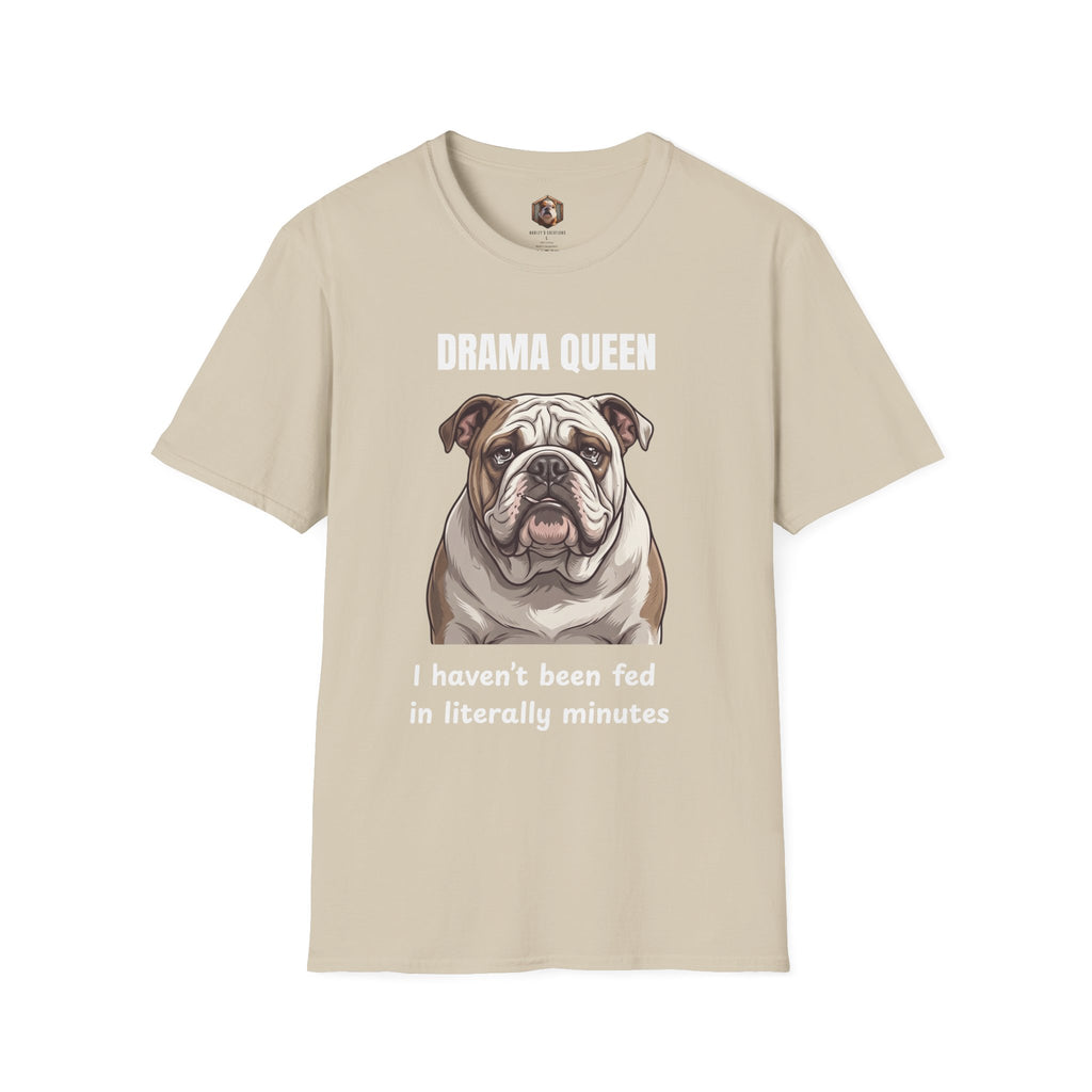 Drama Queen Bulldog T-Shirt