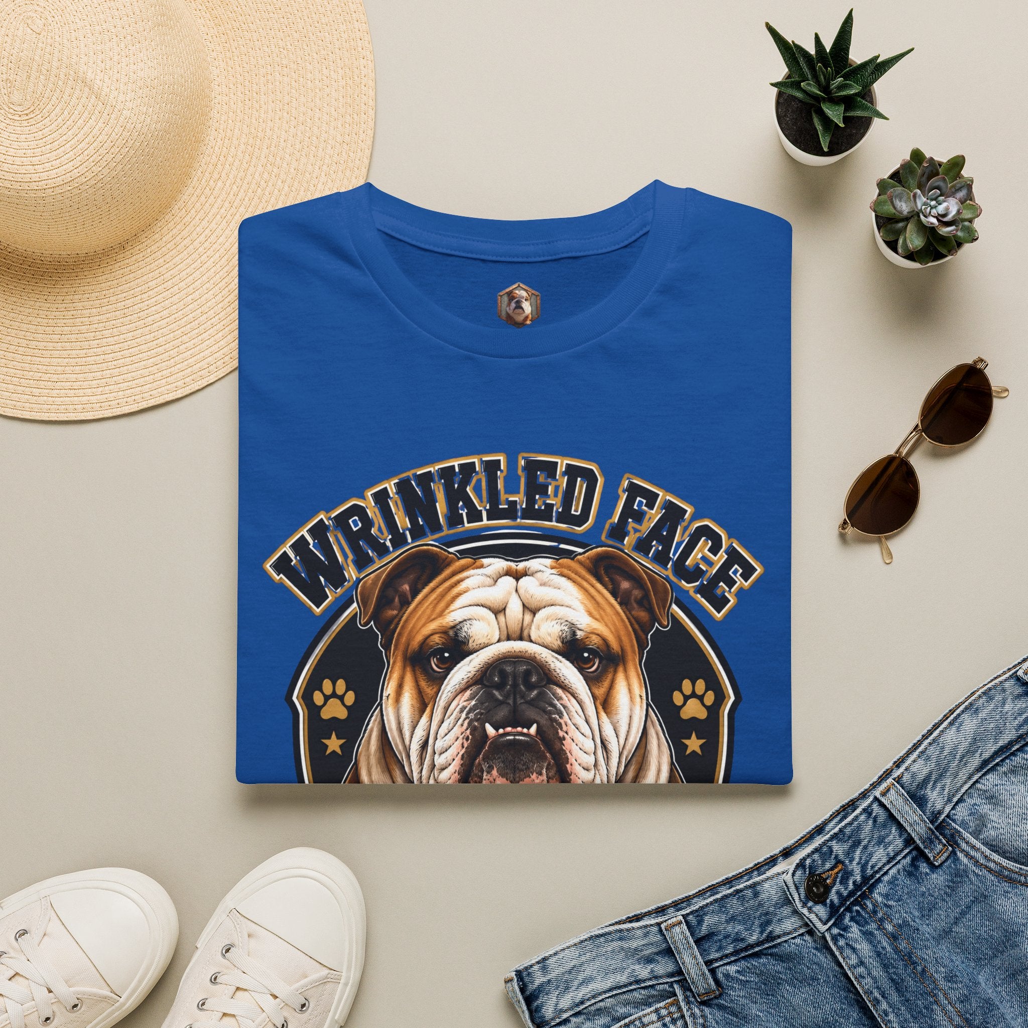 wrinkled face T-Shirt