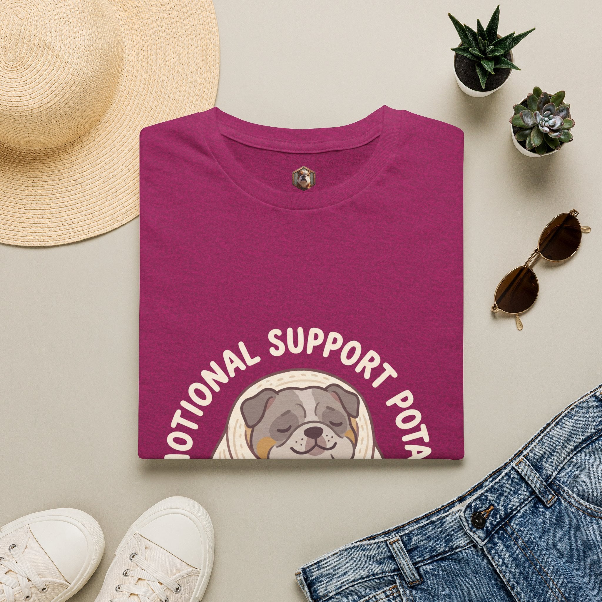 Emotional Support Potato T-Shirt