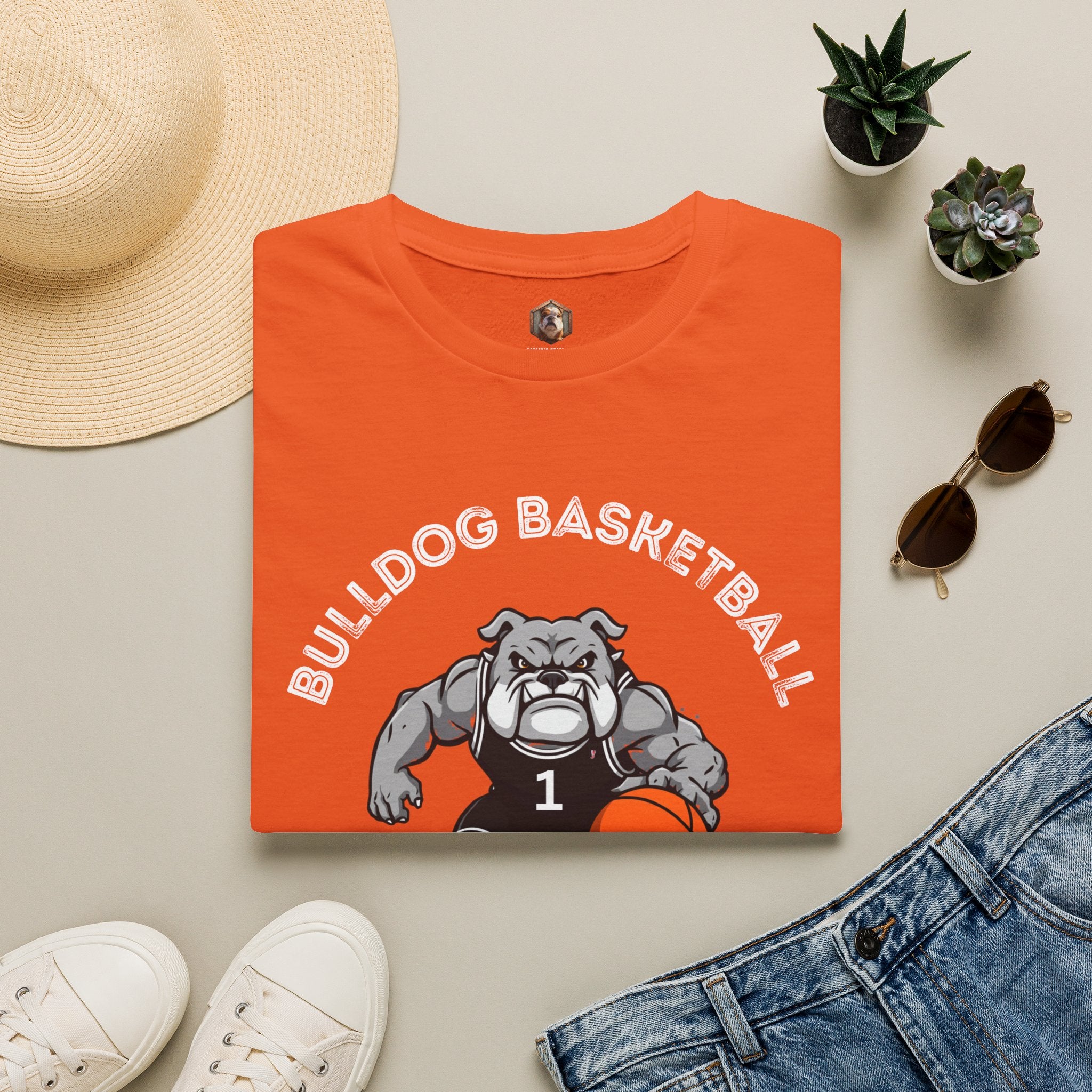 Bulldog Basketball T-Shirt