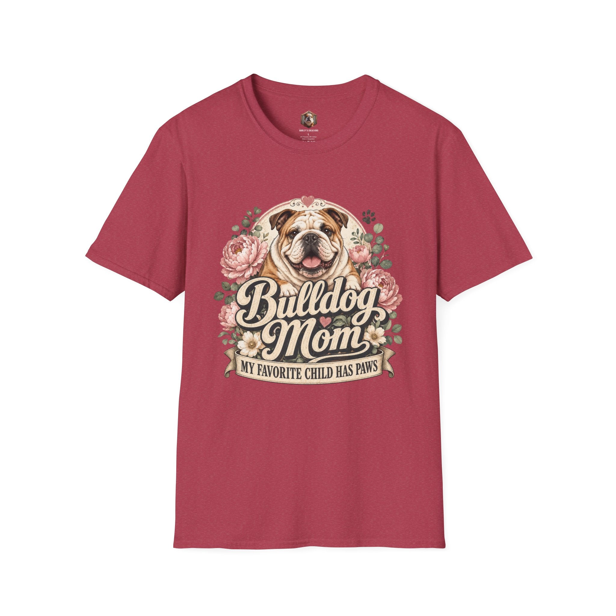 Bulldog Mom T-Shirt