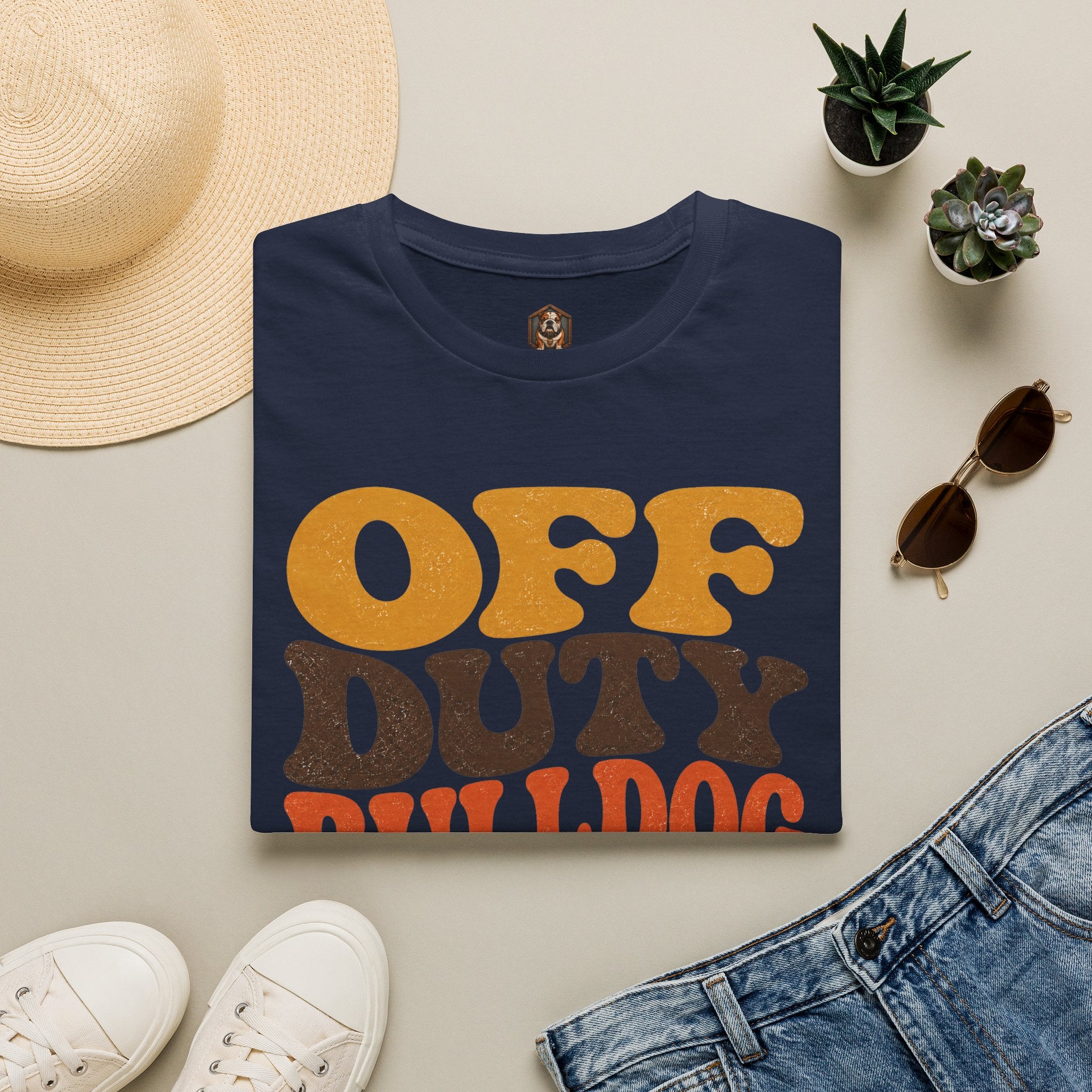 Off Duty Bulldog T-Shirt