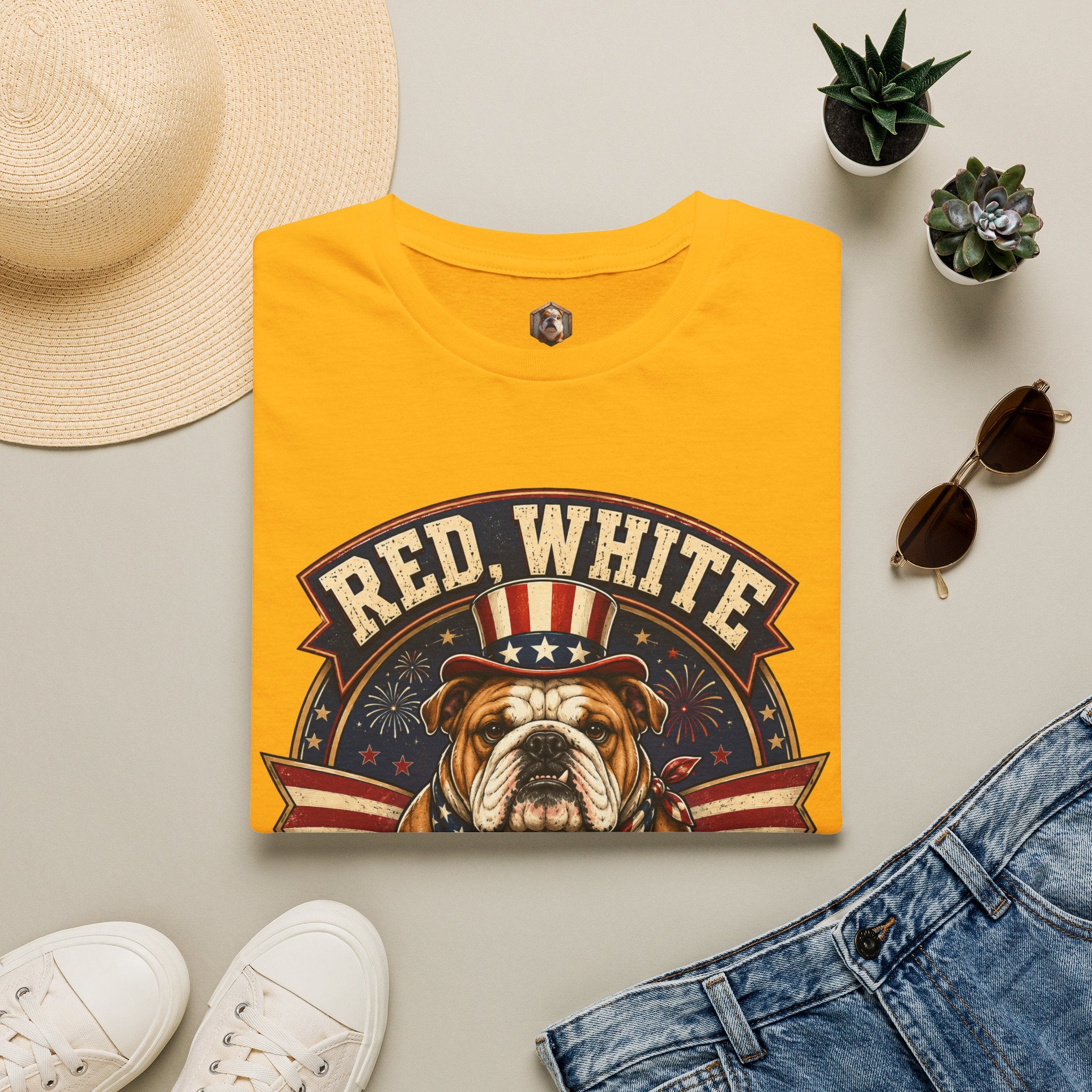 Red, White & Drool T-Shirt