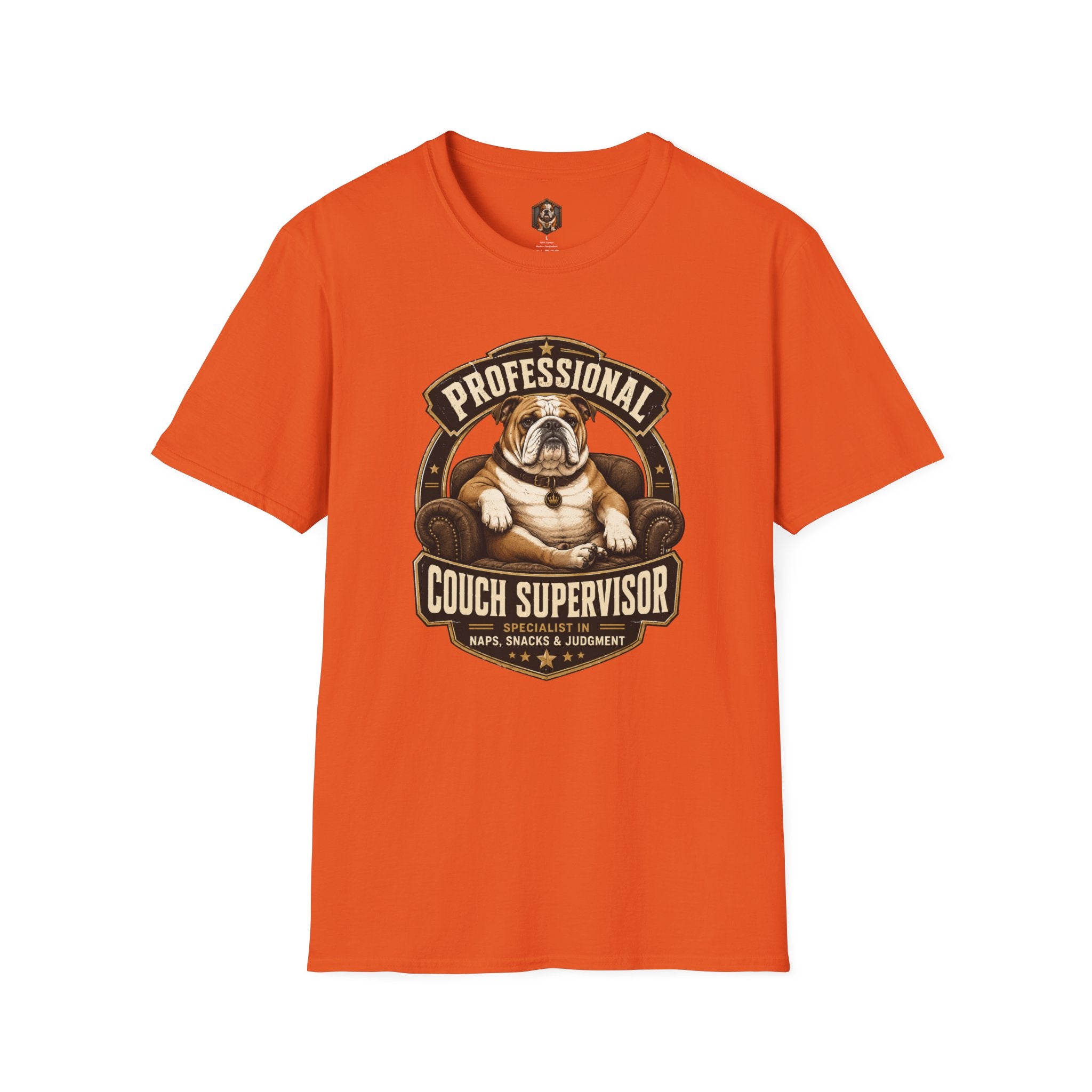 Professional Couch Supervisor T-shirt