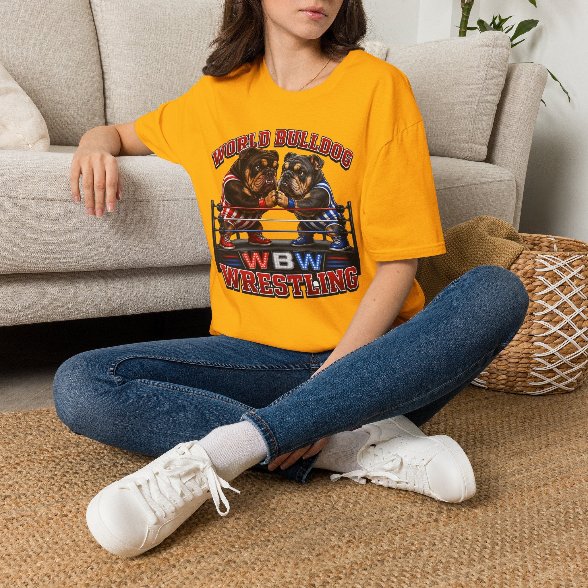 World Bulldog Wrestling T-Shirt