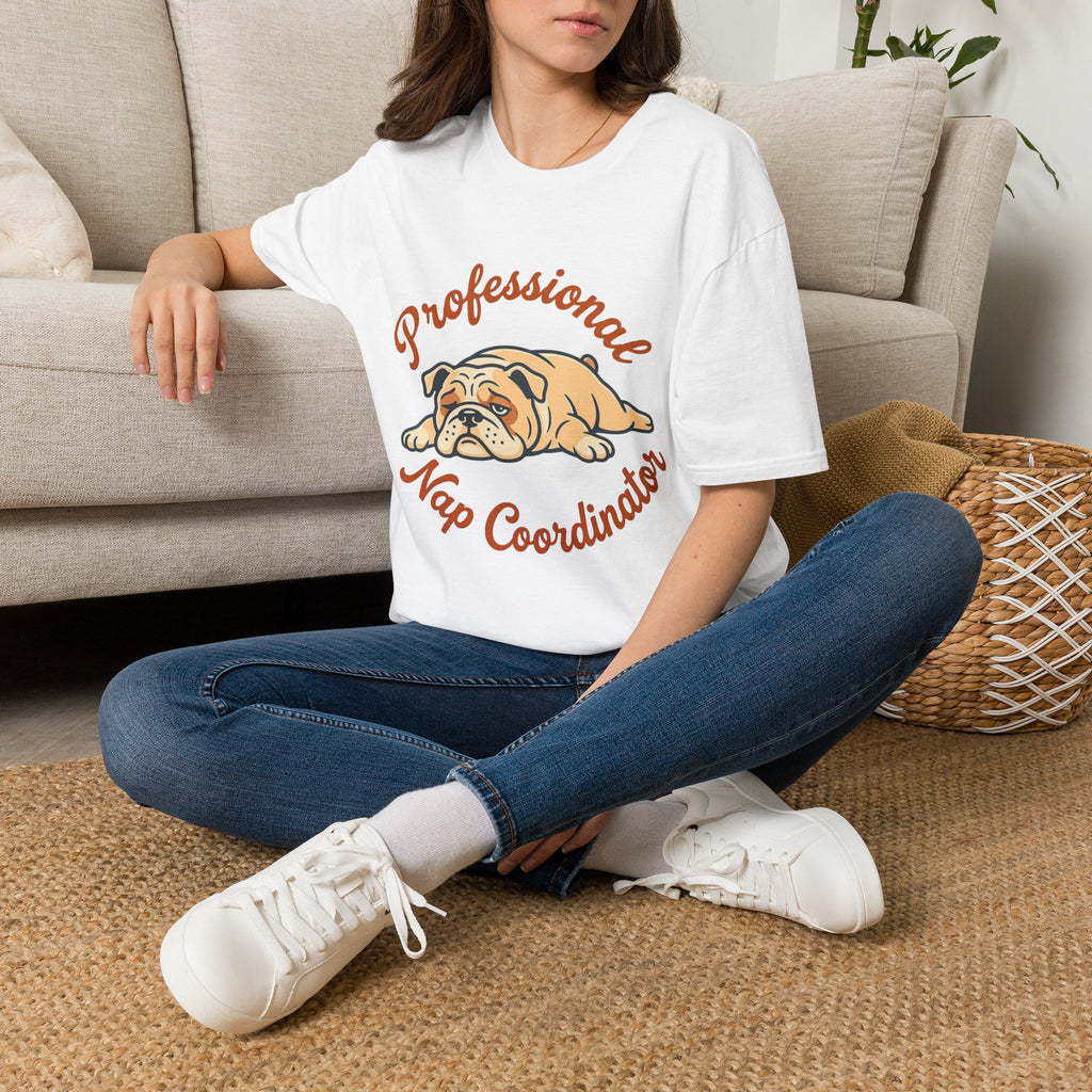 Professional Nap Coordinator Bulldog T-Shirt