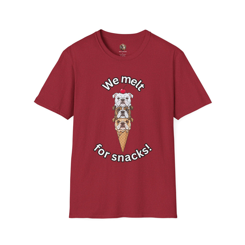 We Melt for Snacks T-Shirt