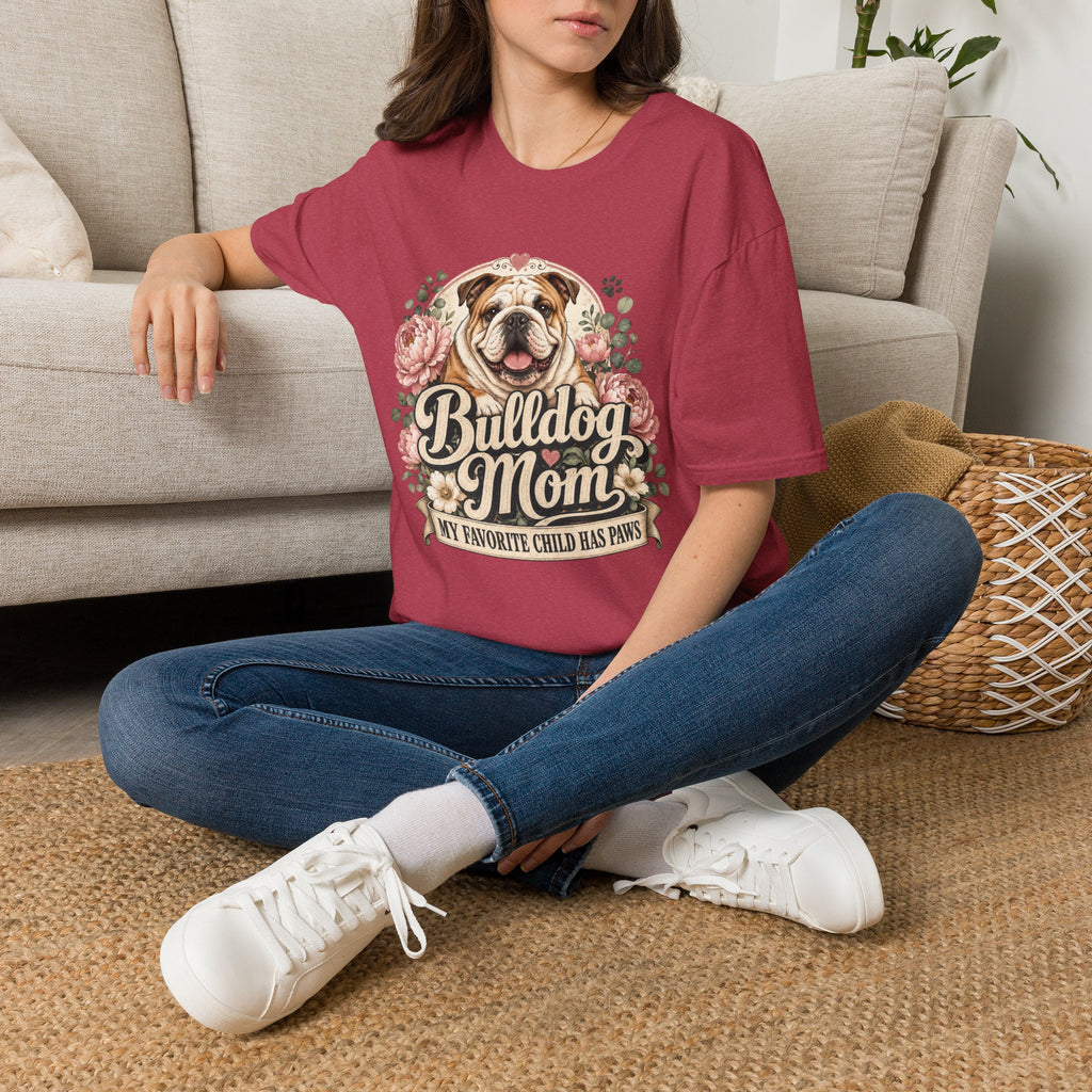 Bulldog Mom T-Shirt