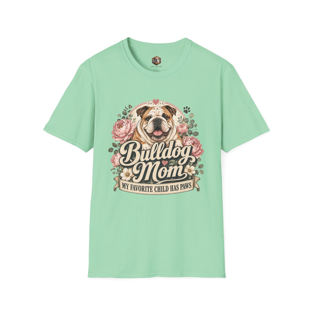 Bulldog Mom T-Shirt