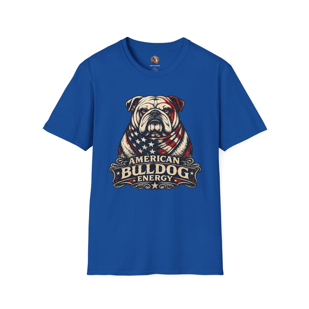Patriotic Bulldog T-Shirt