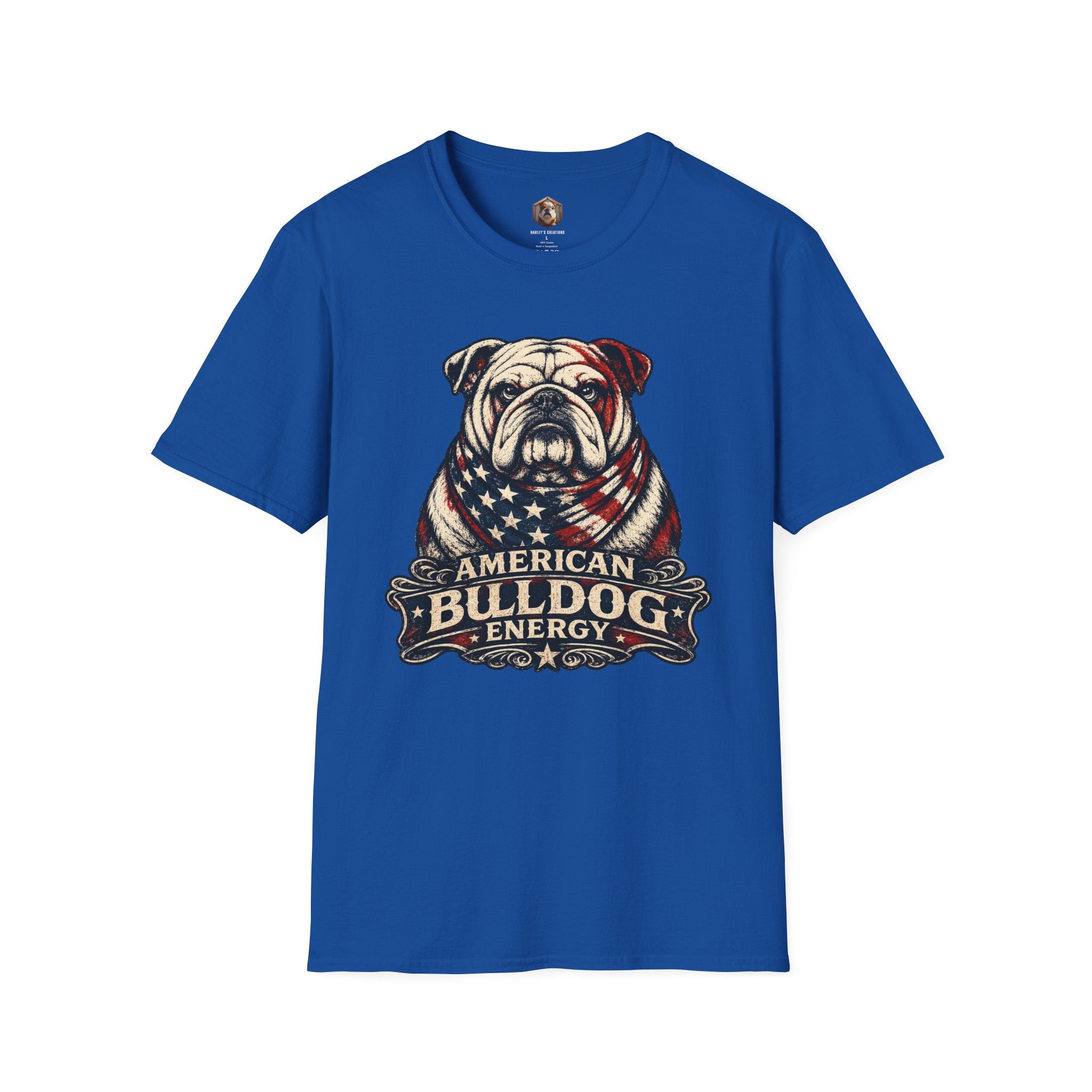 Patriotic Bulldog T-Shirt