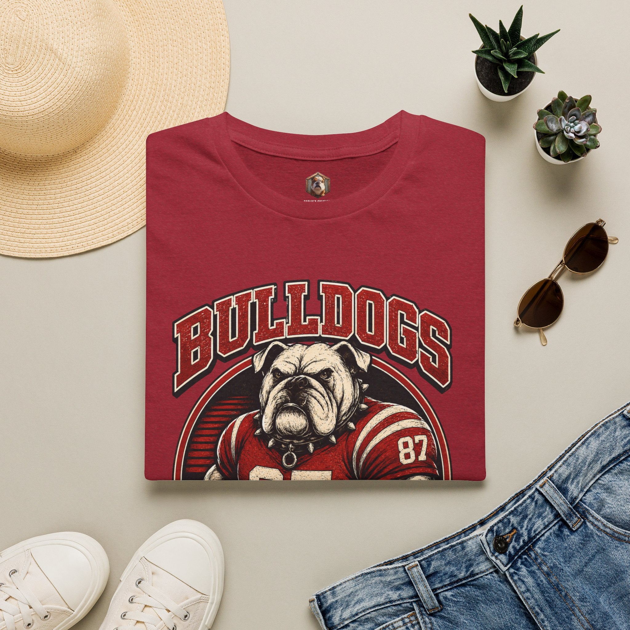Bulldogs Football T-Shirt