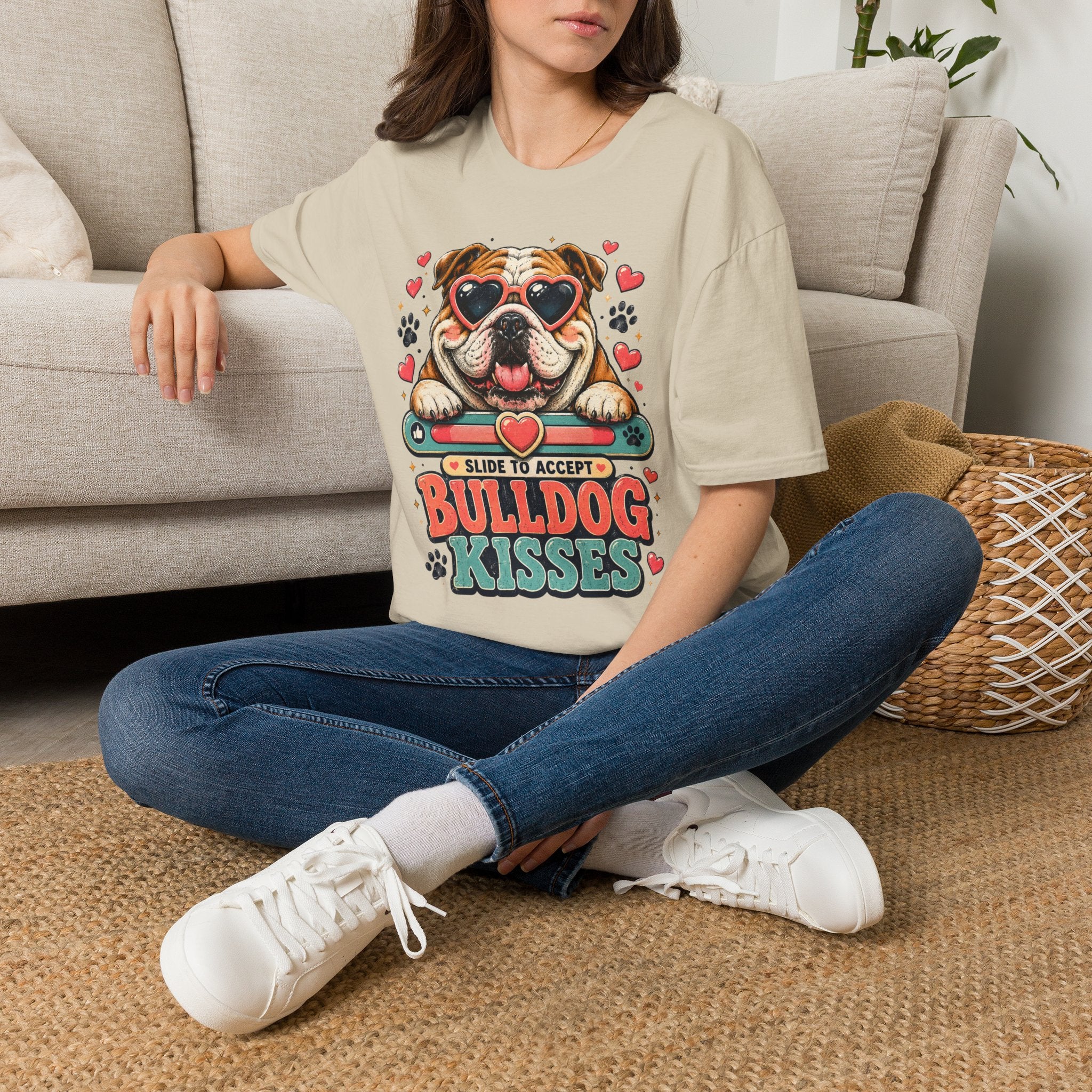 Bulldog Kisses T-shirt