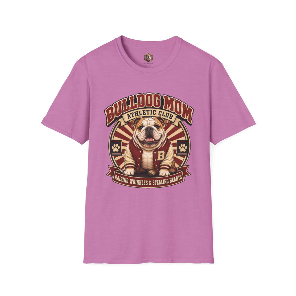 Bulldog Mom Athletic T-Shirt