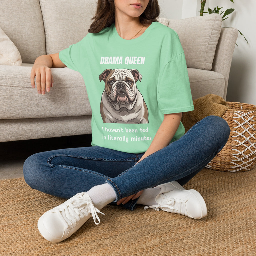 Drama Queen Bulldog T-Shirt