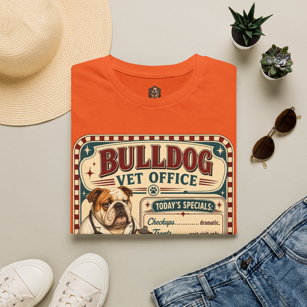 Bulldog Vet Office T-Shirt