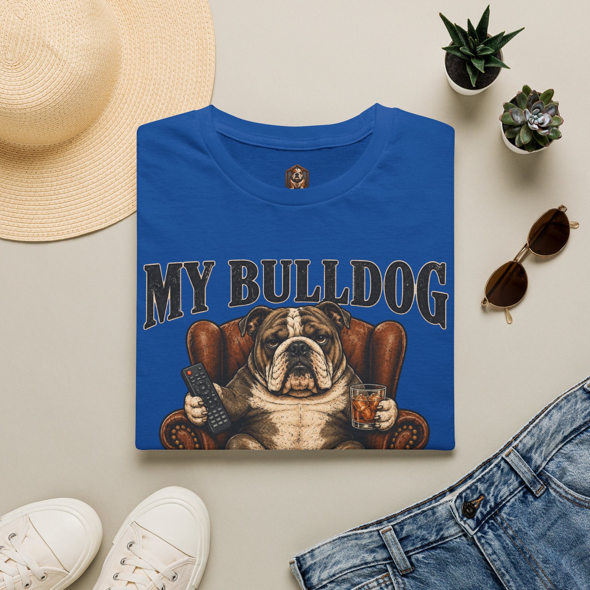 My Bulldog Runs This House T-Shirt