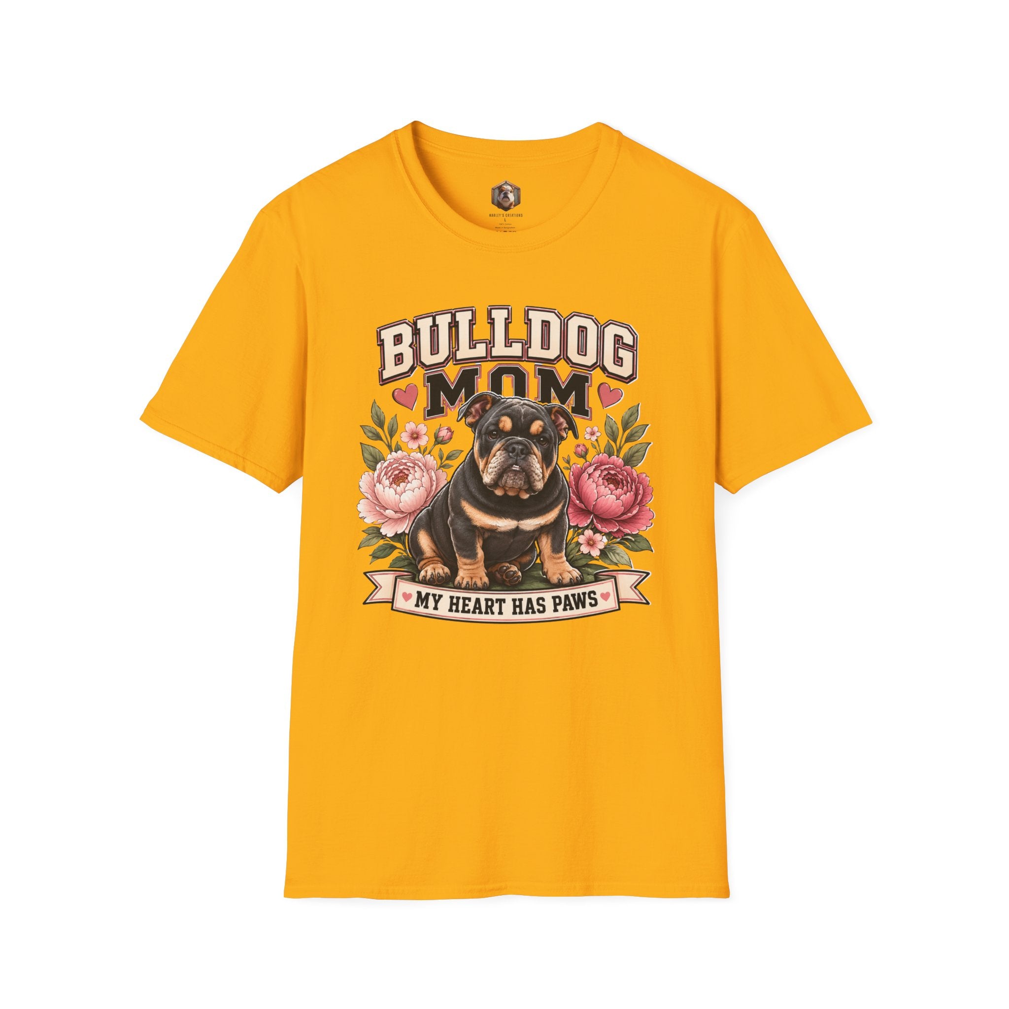 Bulldog Mom T-Shirt